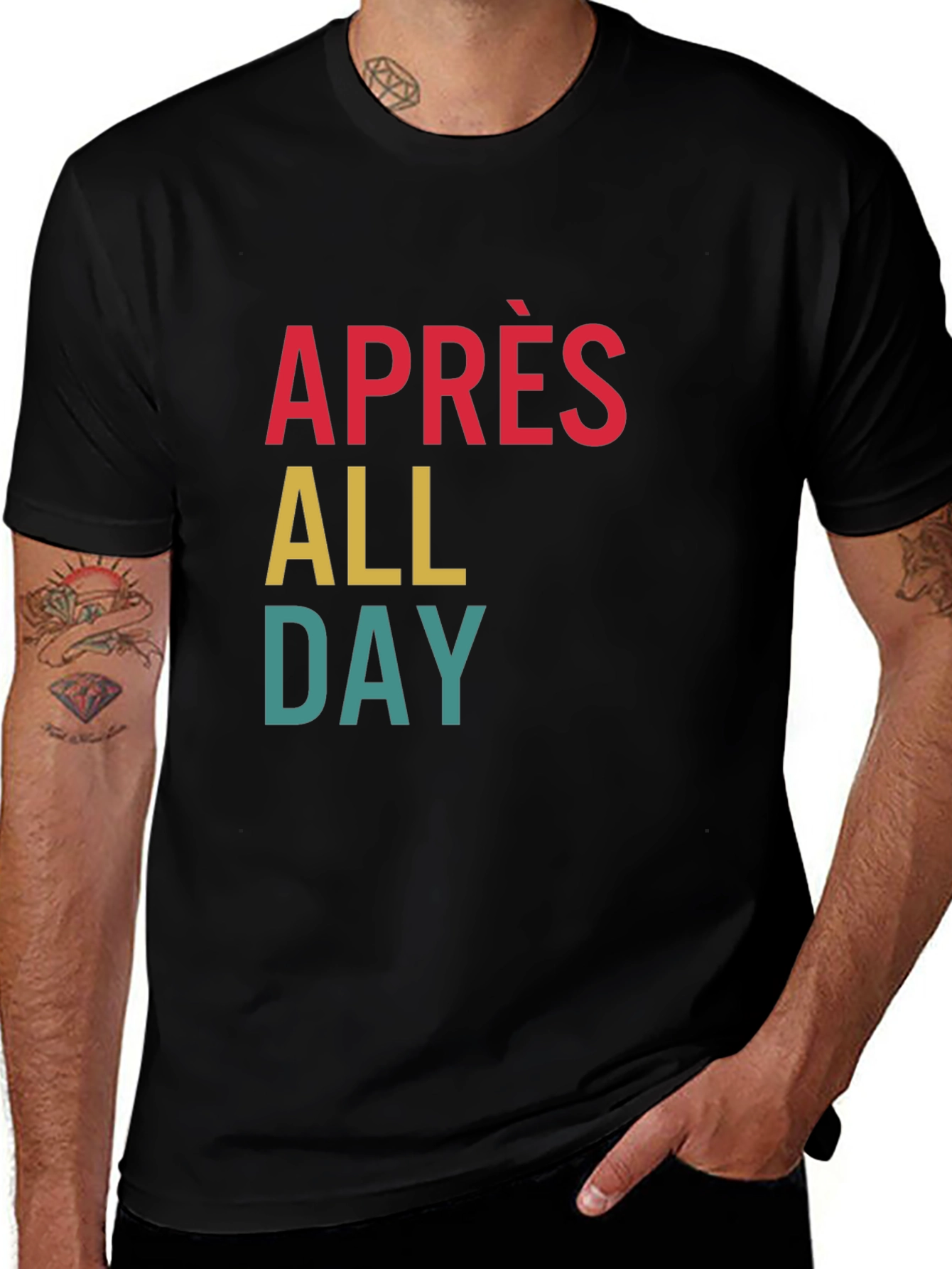 Variant 27 of Aprés All Day Graphic Tee - Stylish & Comfortable