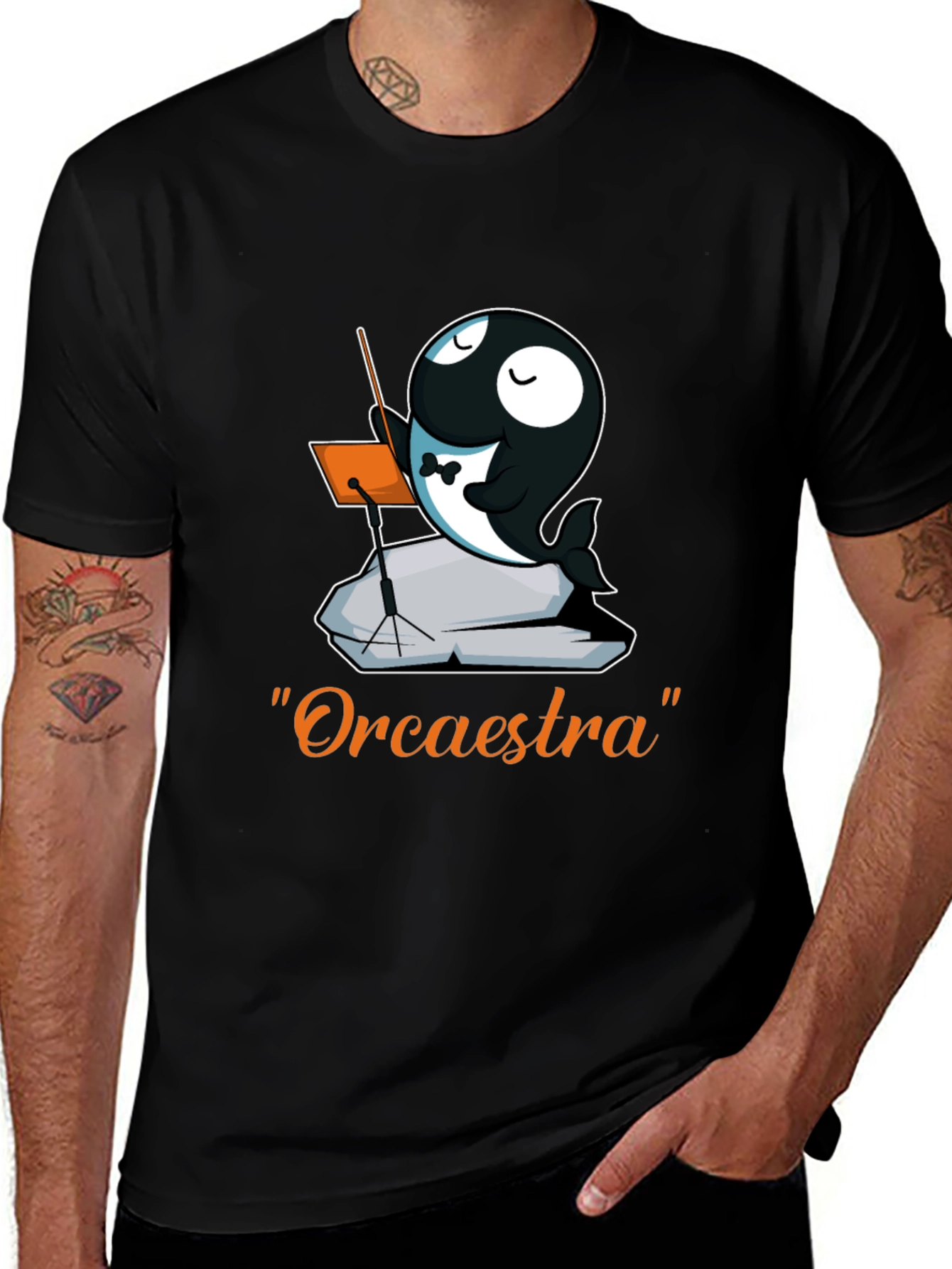 Variant 13 of Orcaestra T-Shirt - Conductor Whale Tee