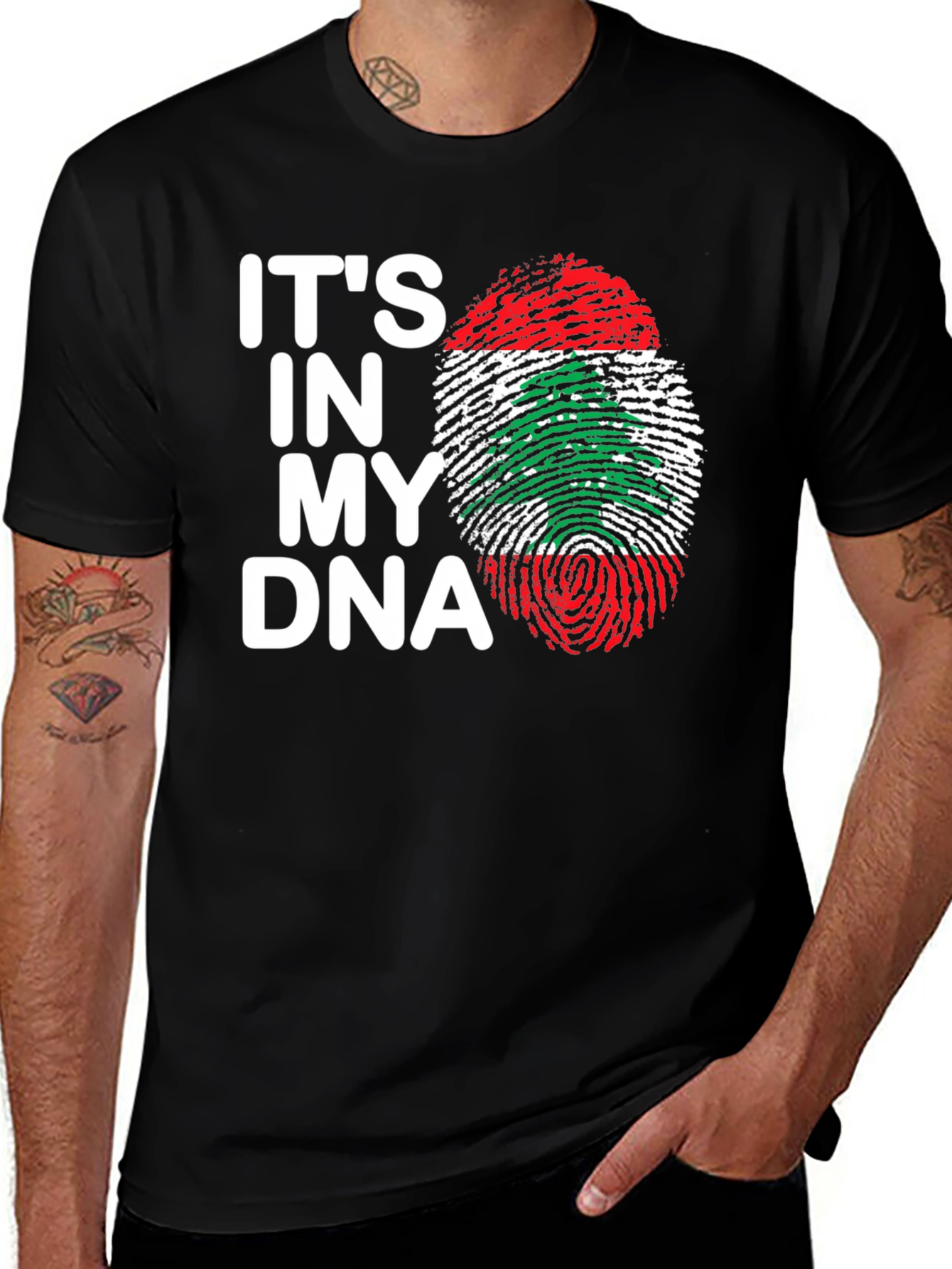 Lebanon DNA T-Shirt - Lebanese Pride Tee
