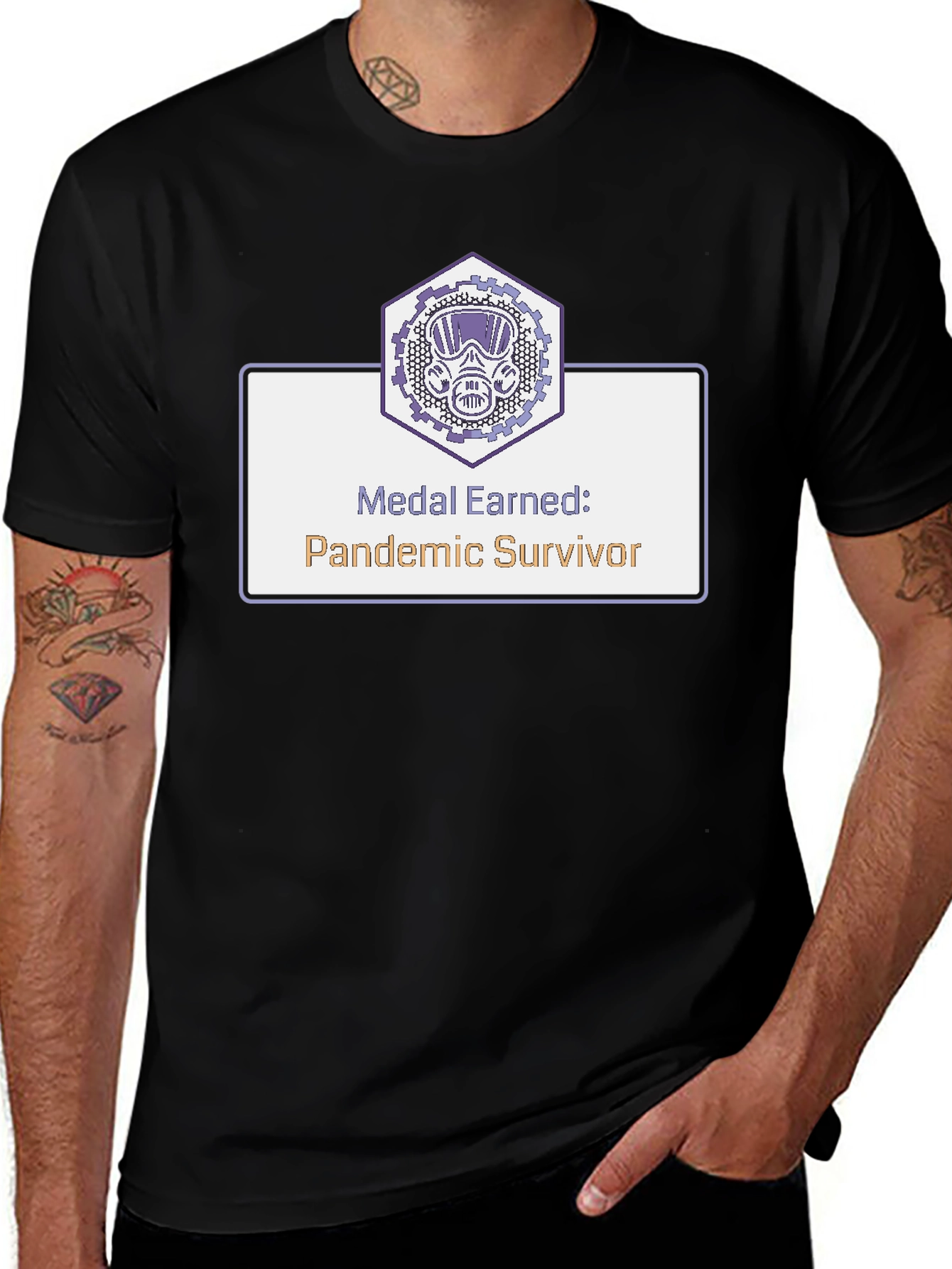 Variant 29 of Pandemic Survivor T-Shirt - Unisex