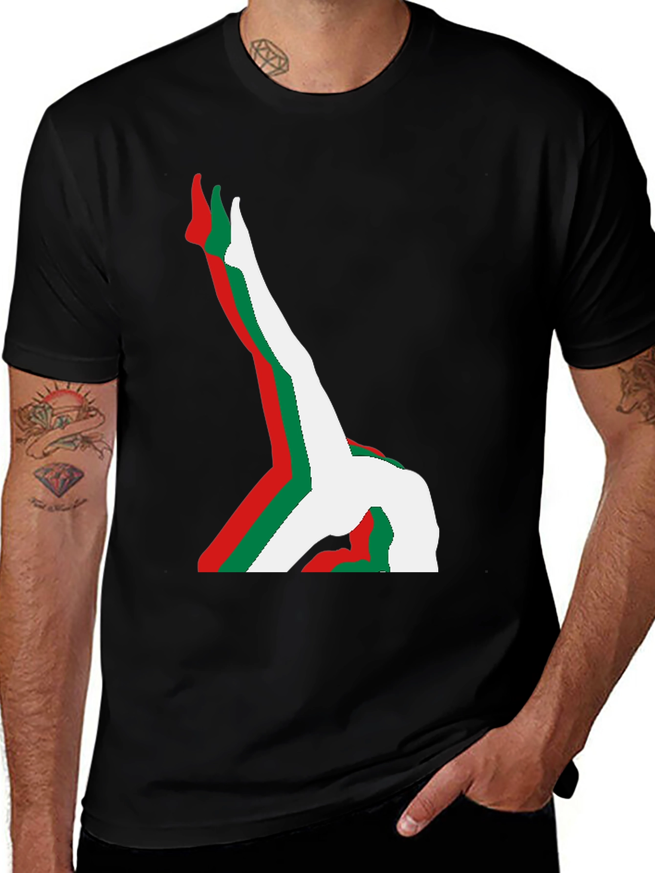 Variant 28 of Gymnast Silhouette T-Shirt