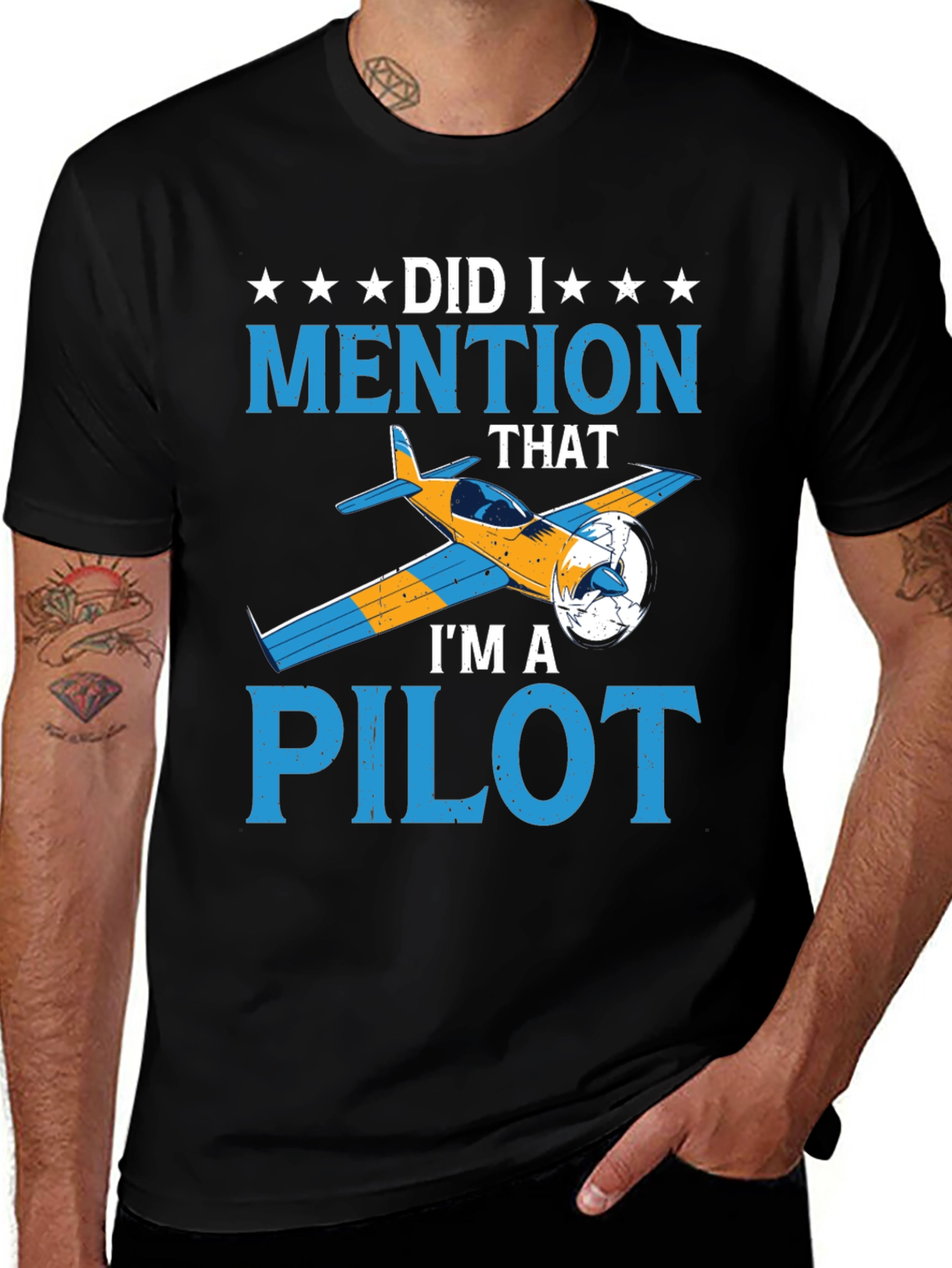 Pilot T-Shirt - Did I Mention That? Aviation Tee