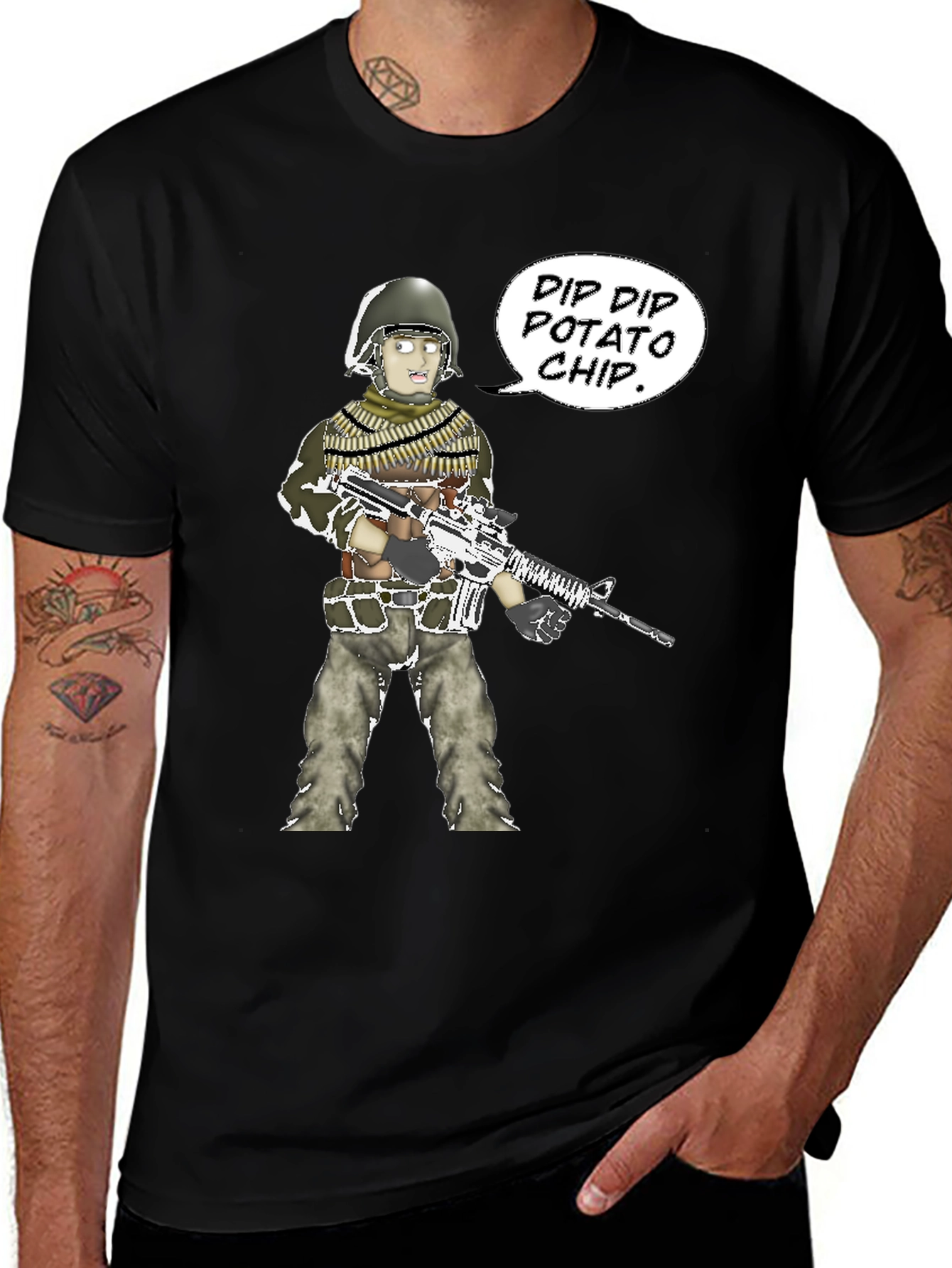 Variant 9 of Dip Dip Potato Chip T-Shirt