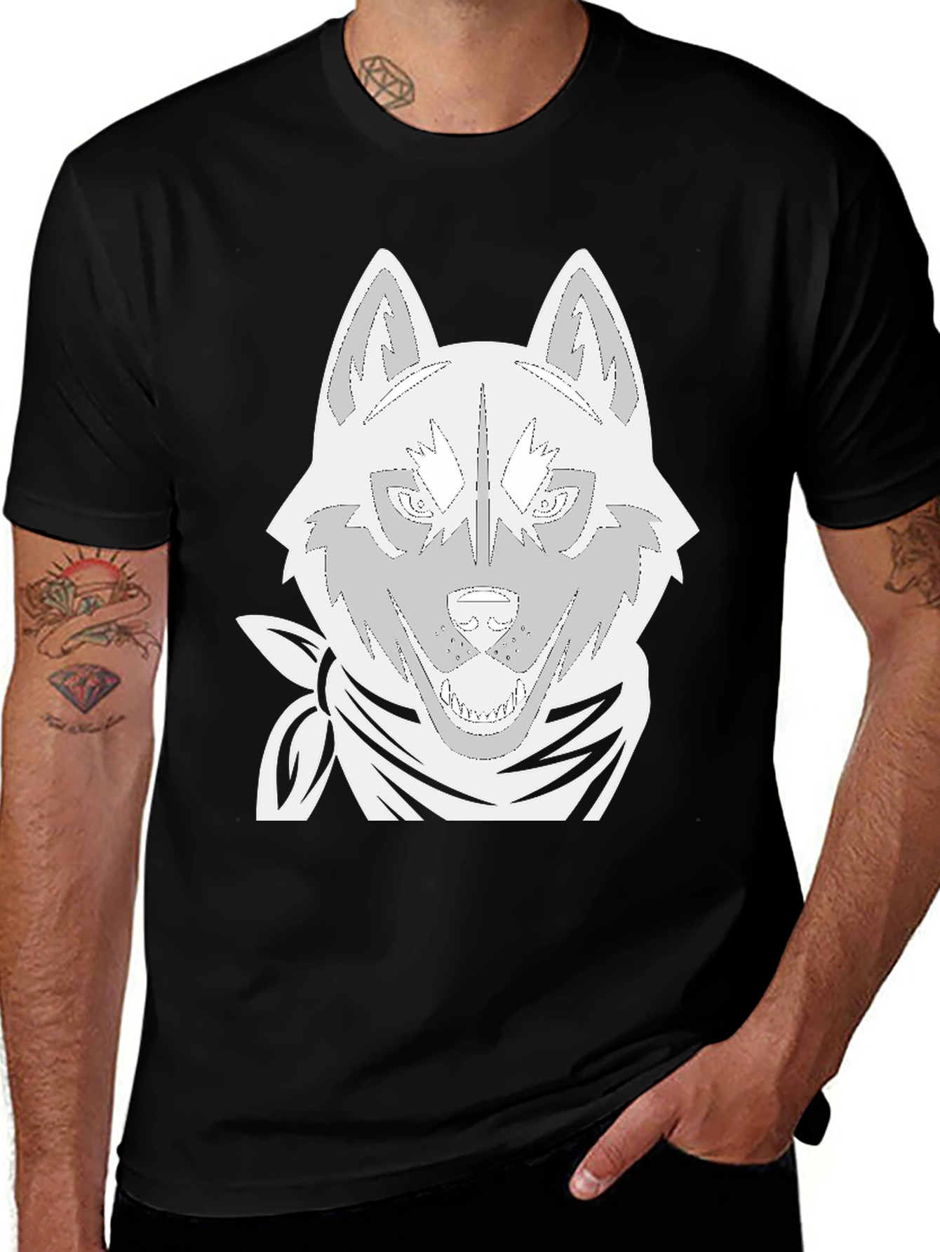 Cool Husky Graphic Tee