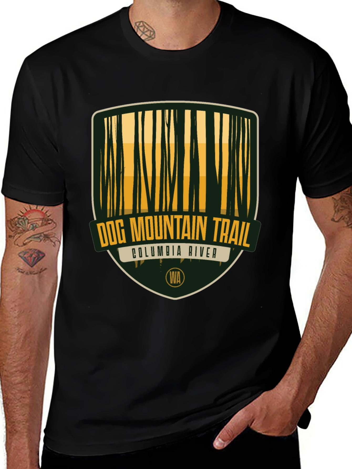 Variant 22 of Dog Mountain Trail T-Shirt
