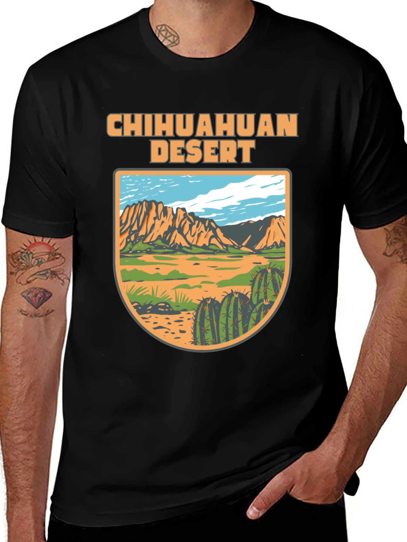 Variant 17 of Chihuahuan Desert Graphic T-Shirt