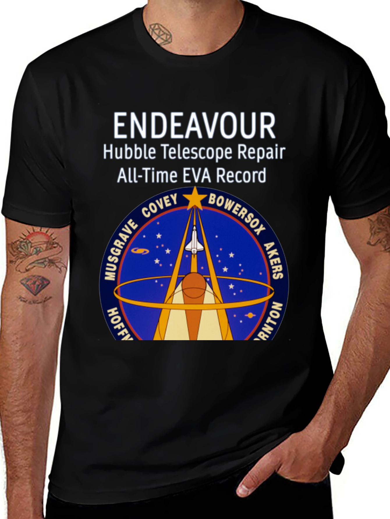 Endeavour Hubble Telescope Repair T-Shirt