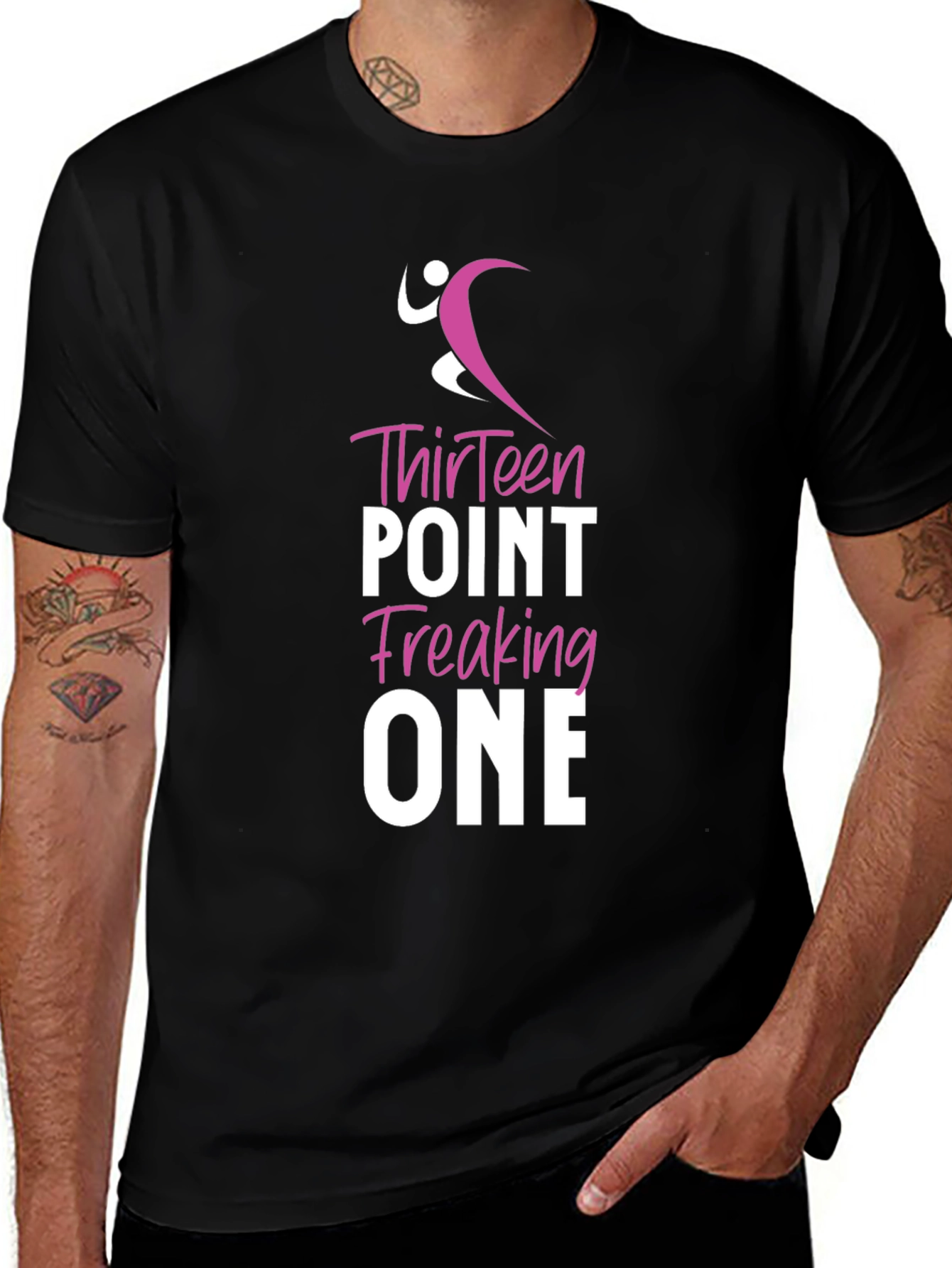 Variant 2 of Thirteen Point One Runner Graphic T-Shirt