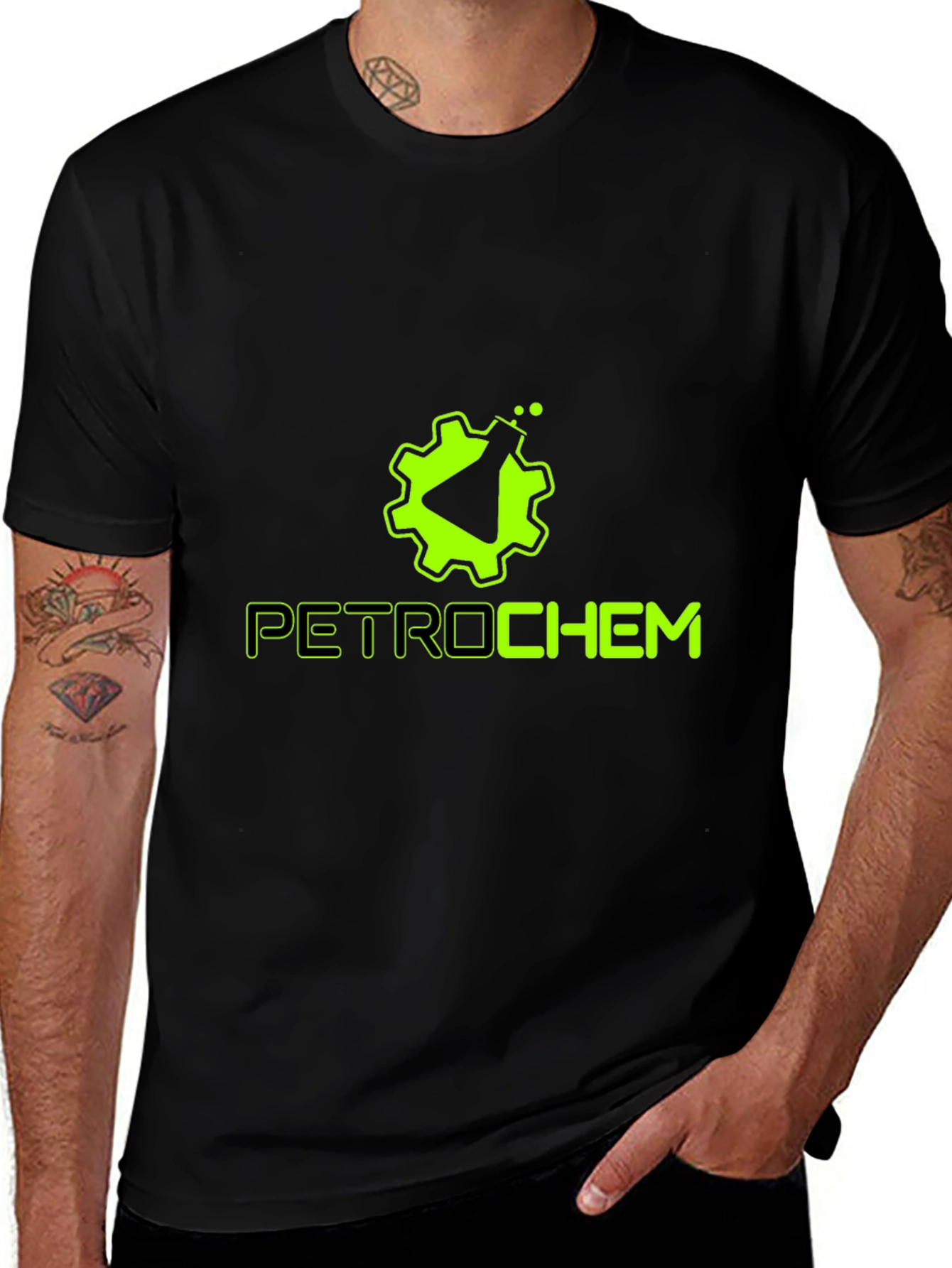 Variant 7 of Petrochem Graphic Tee - Science Style