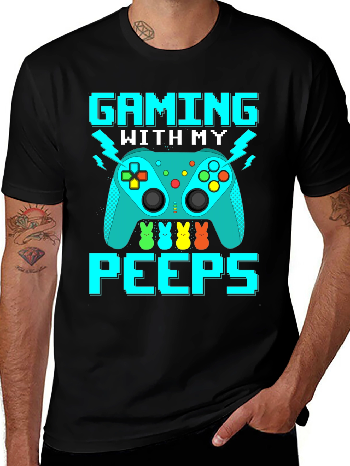 Gaming With My Peeps Easter T-Shirt