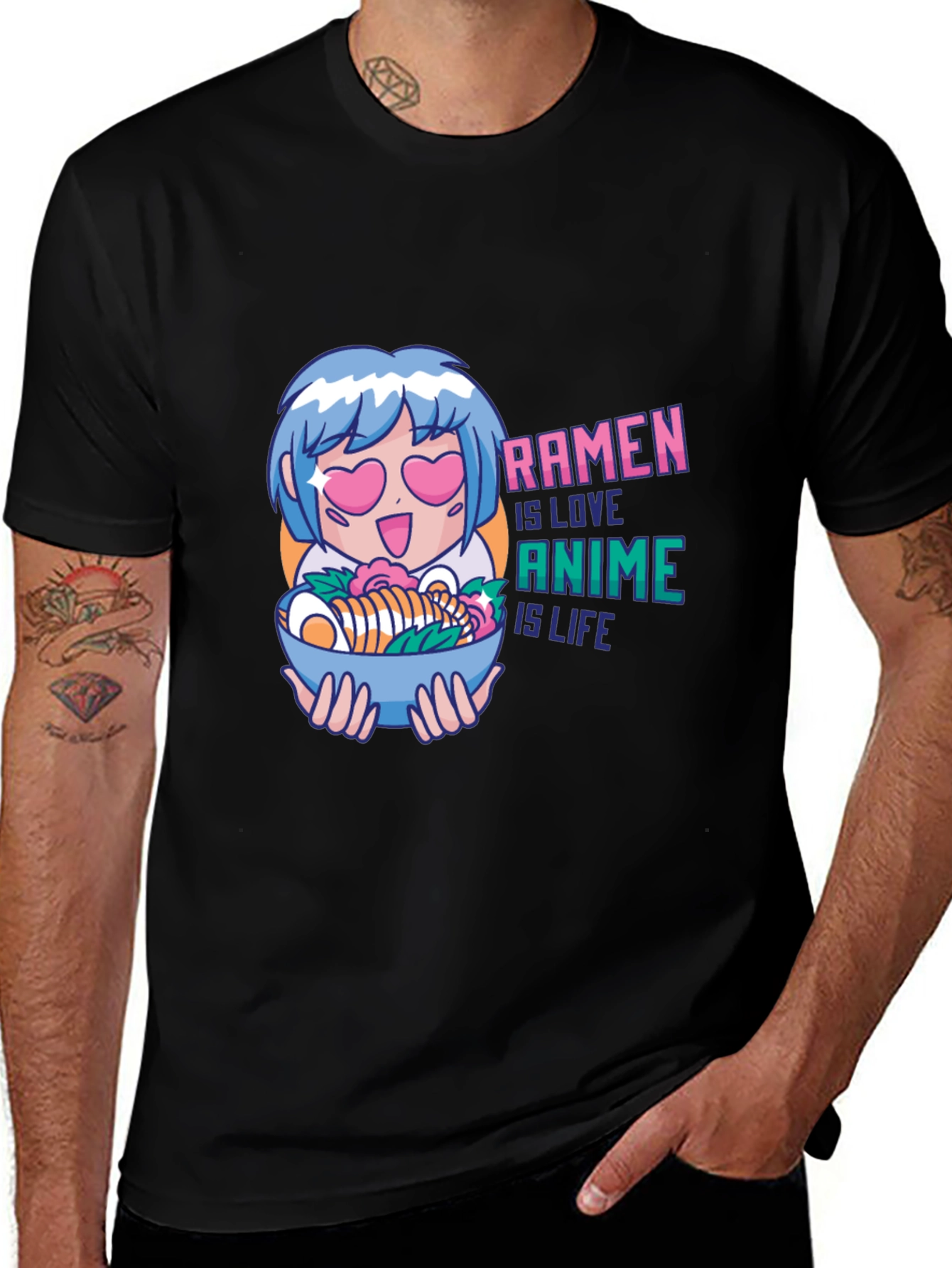 Variant 9 of Ramen Anime Lover T-Shirt