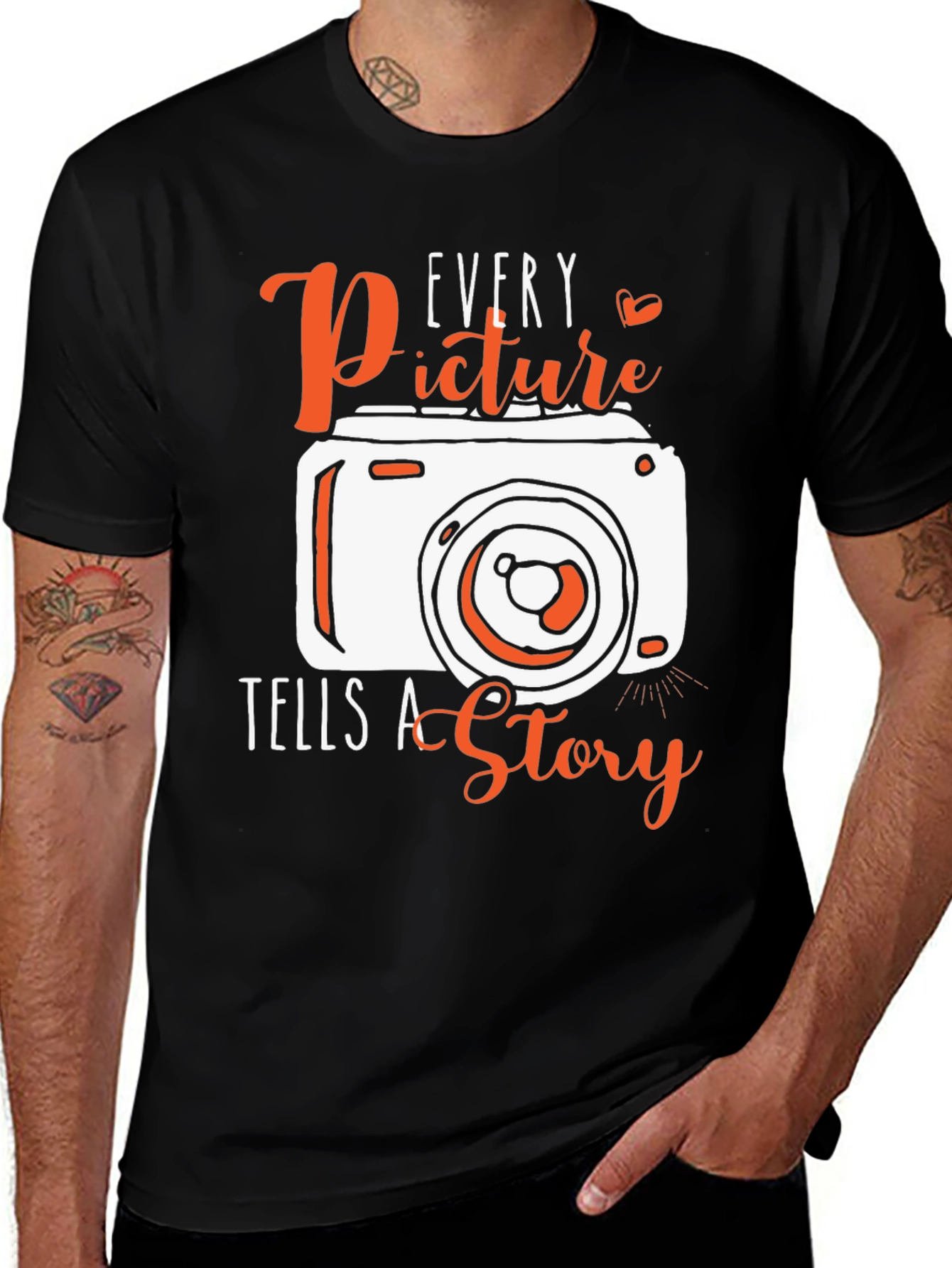 Every Picture Tells a Story Graphic Tee