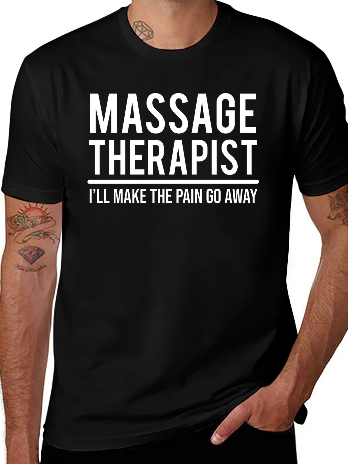 Variant 30 of Massage Therapist Funny T-Shirt