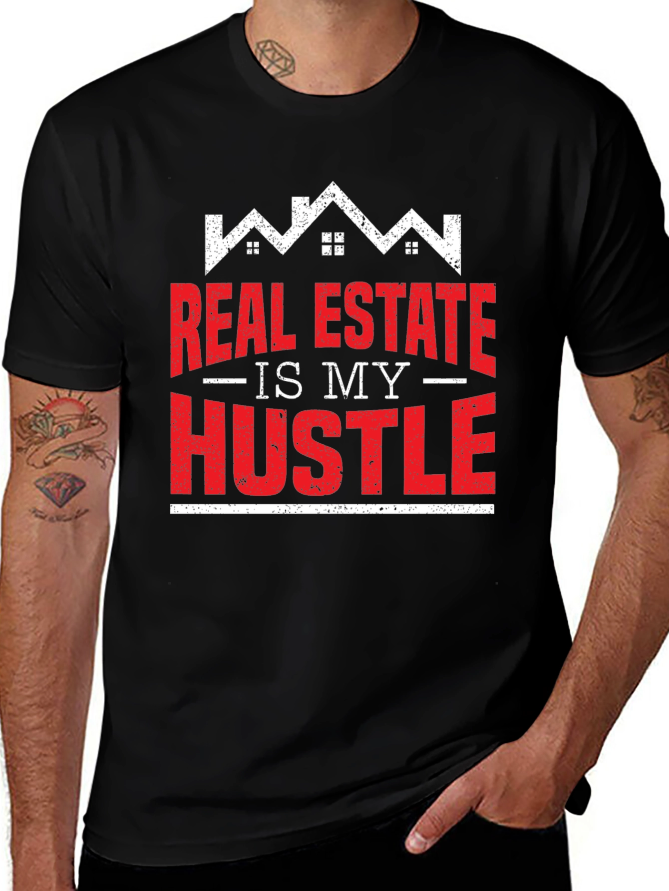 Variant 3 of Real Estate Hustle T-Shirt