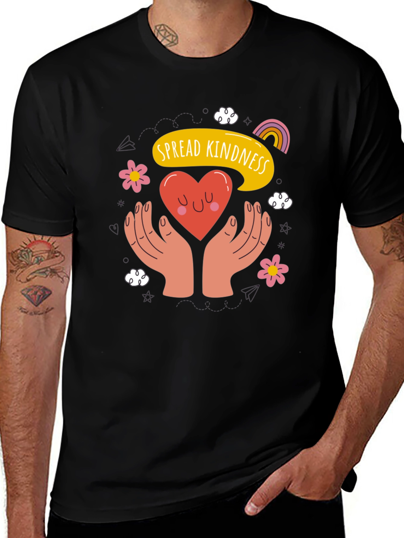 Spread Kindness Graphic T-Shirt
