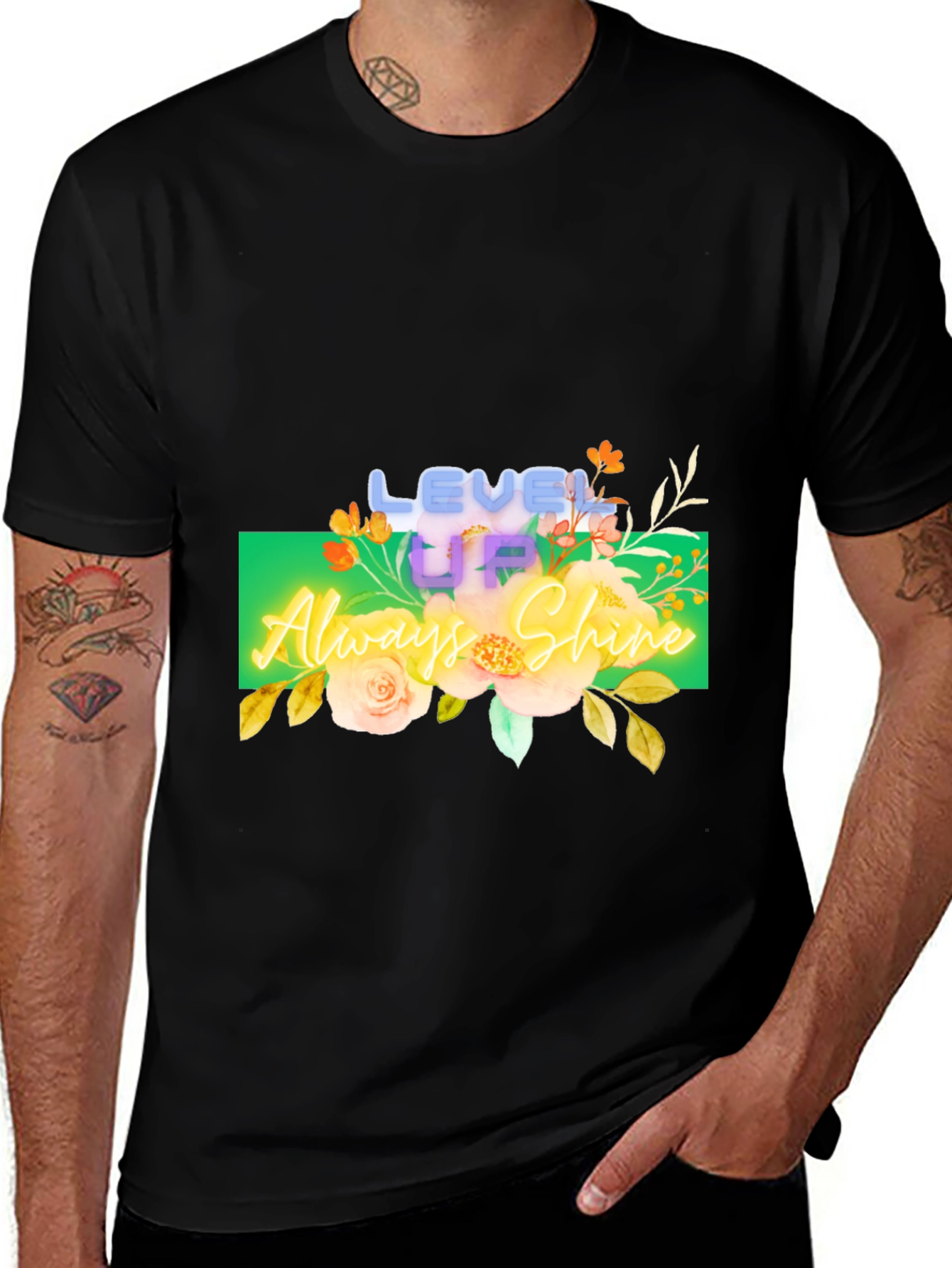 Variant 9 of Level Up Always Shine Graphic T-Shirt