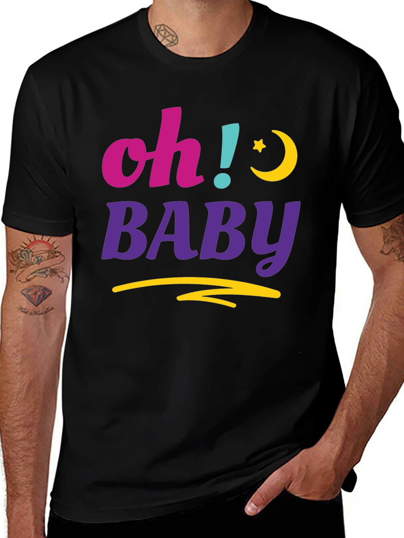 Variant 16 of Oh! Baby Graphic T-Shirt - Trendy & Comfortable