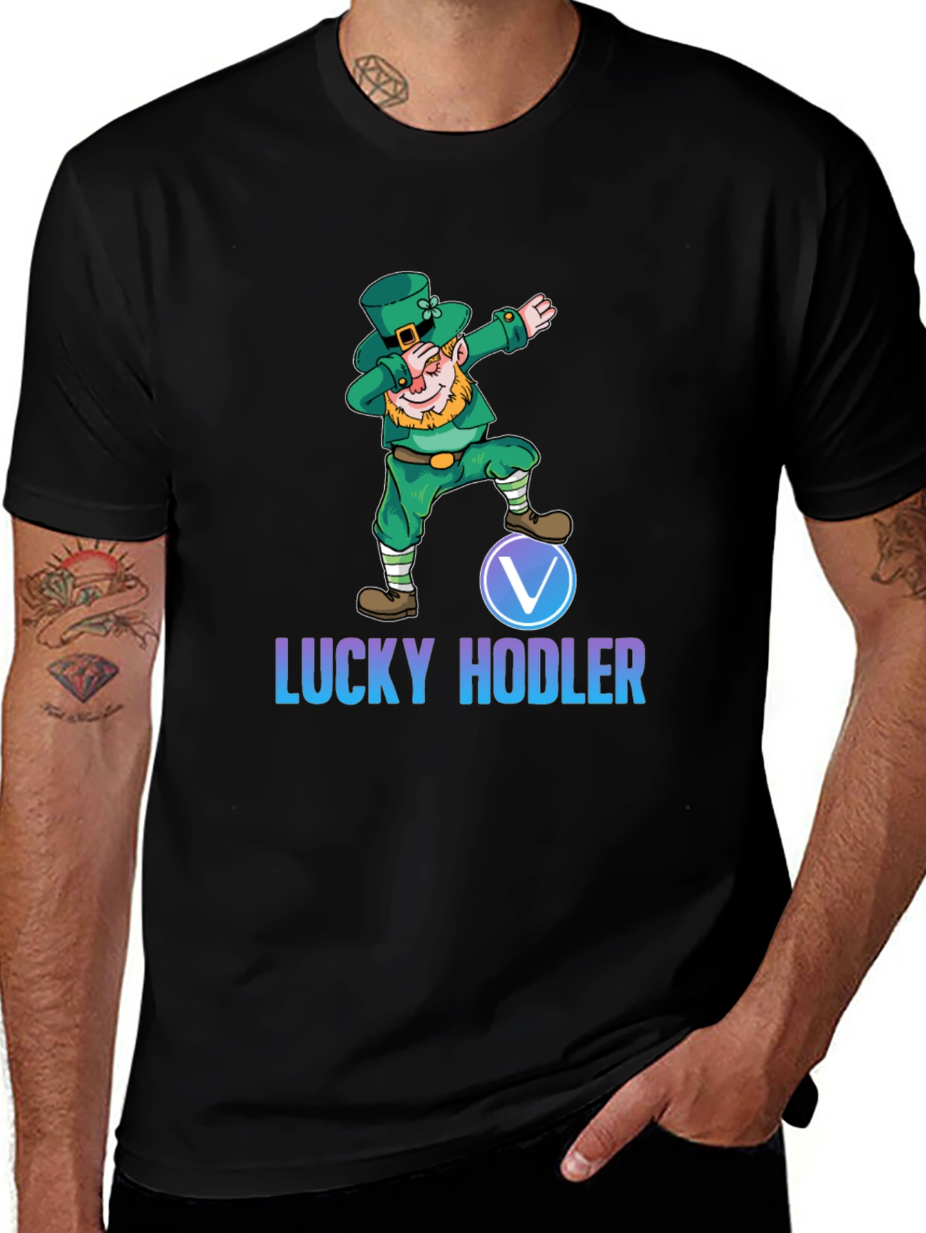 Lucky Hodler Leprechaun Crypto T-Shirt