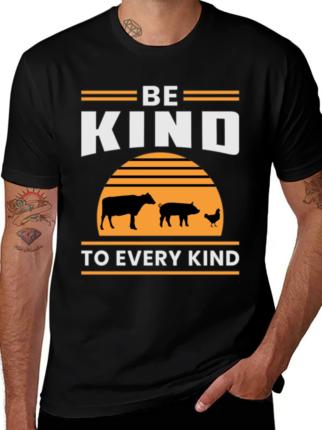 Be Kind T-Shirt: Animal Lover Tee