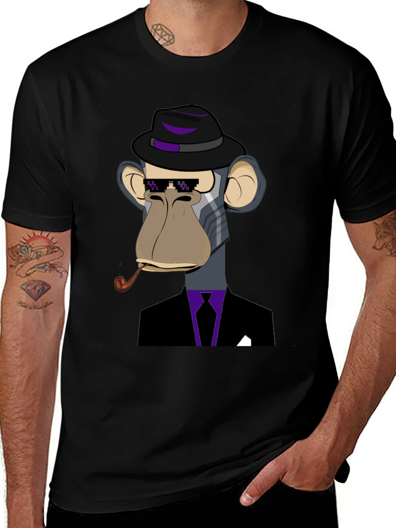 Bored Ape NFT T-Shirt - Crypto Ape Swag