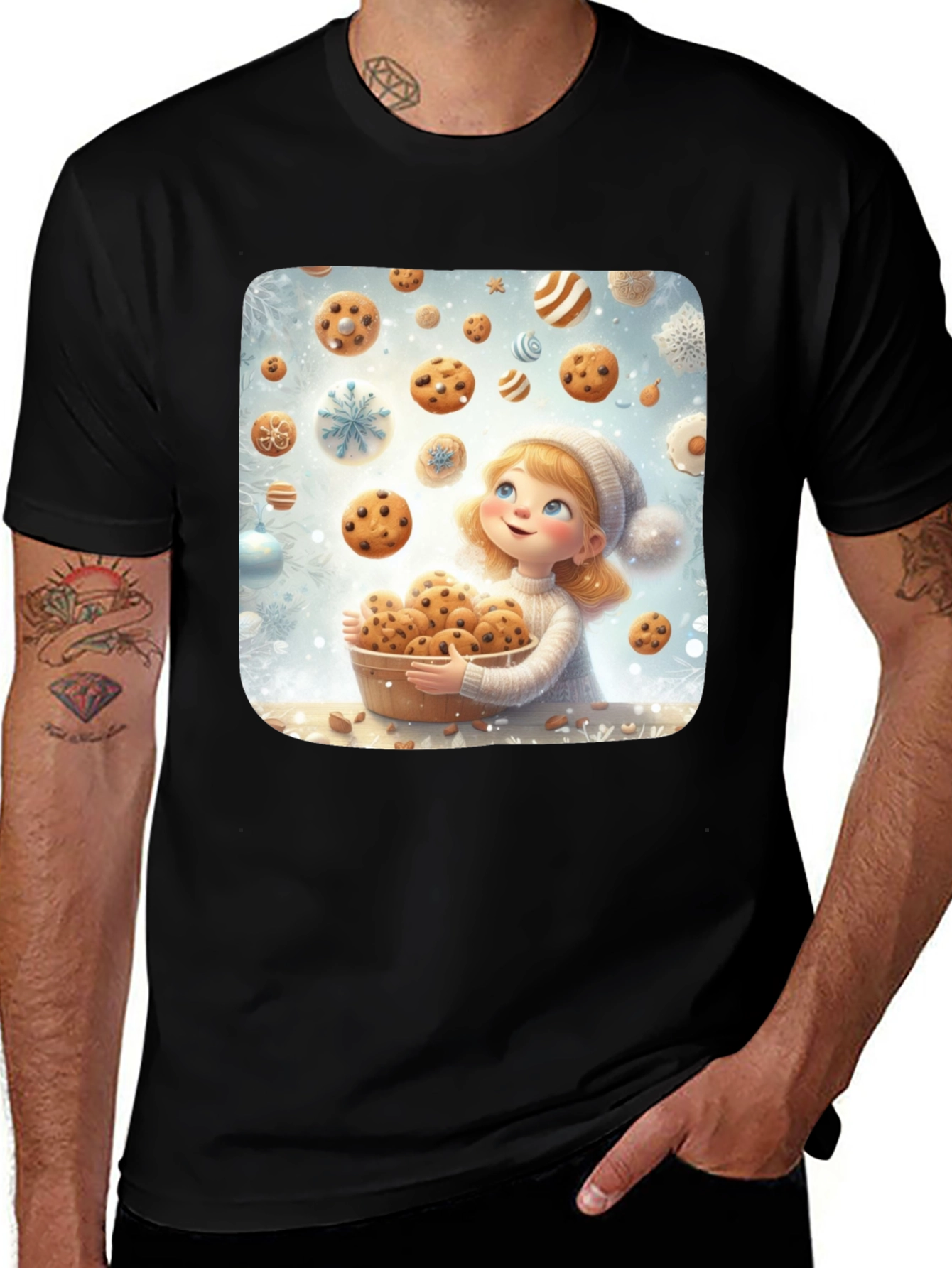 Variant 2 of Festive Cookie Dream T-Shirt