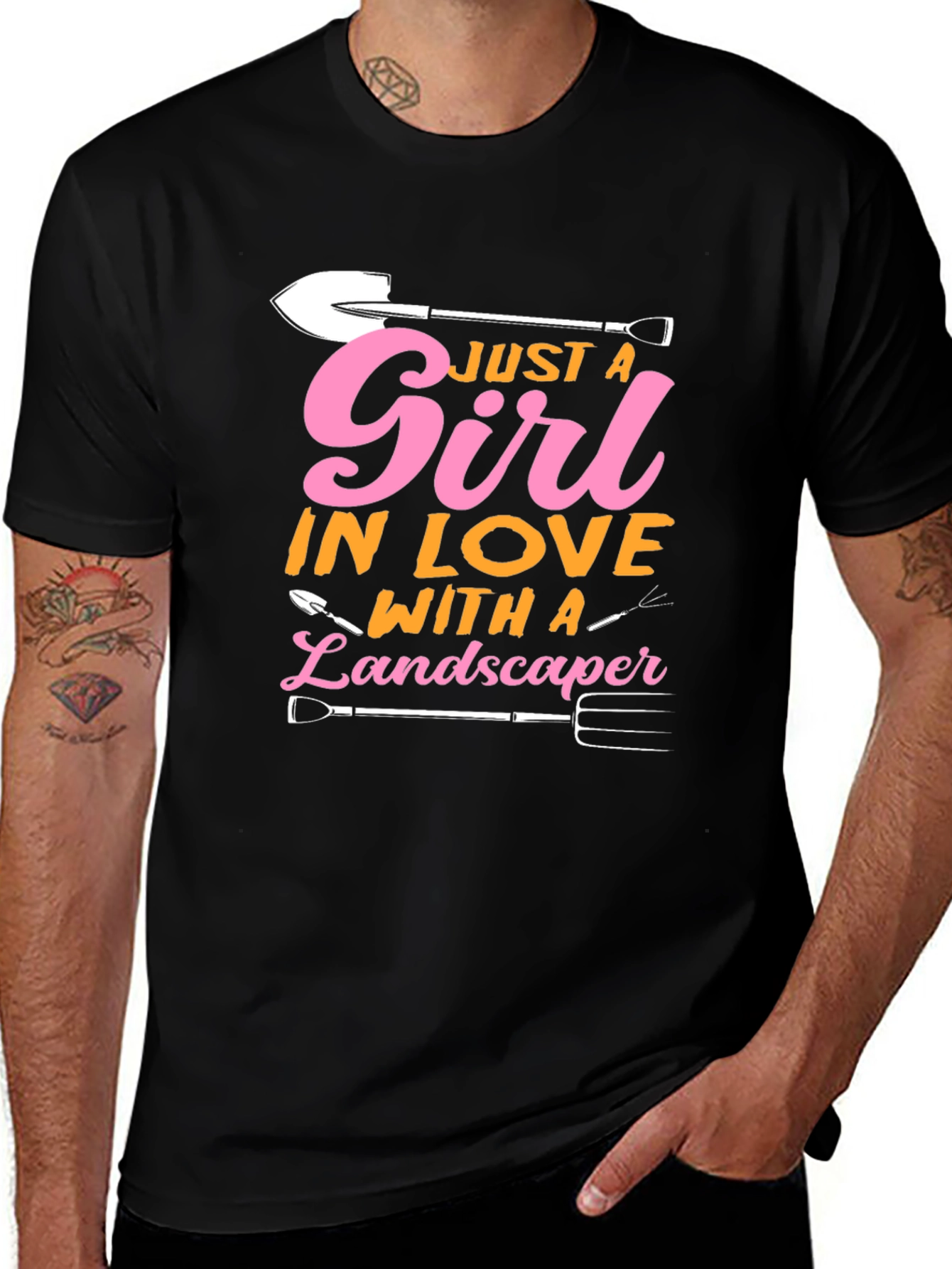 Just a Girl In Love With A Landscaper T-Shirt