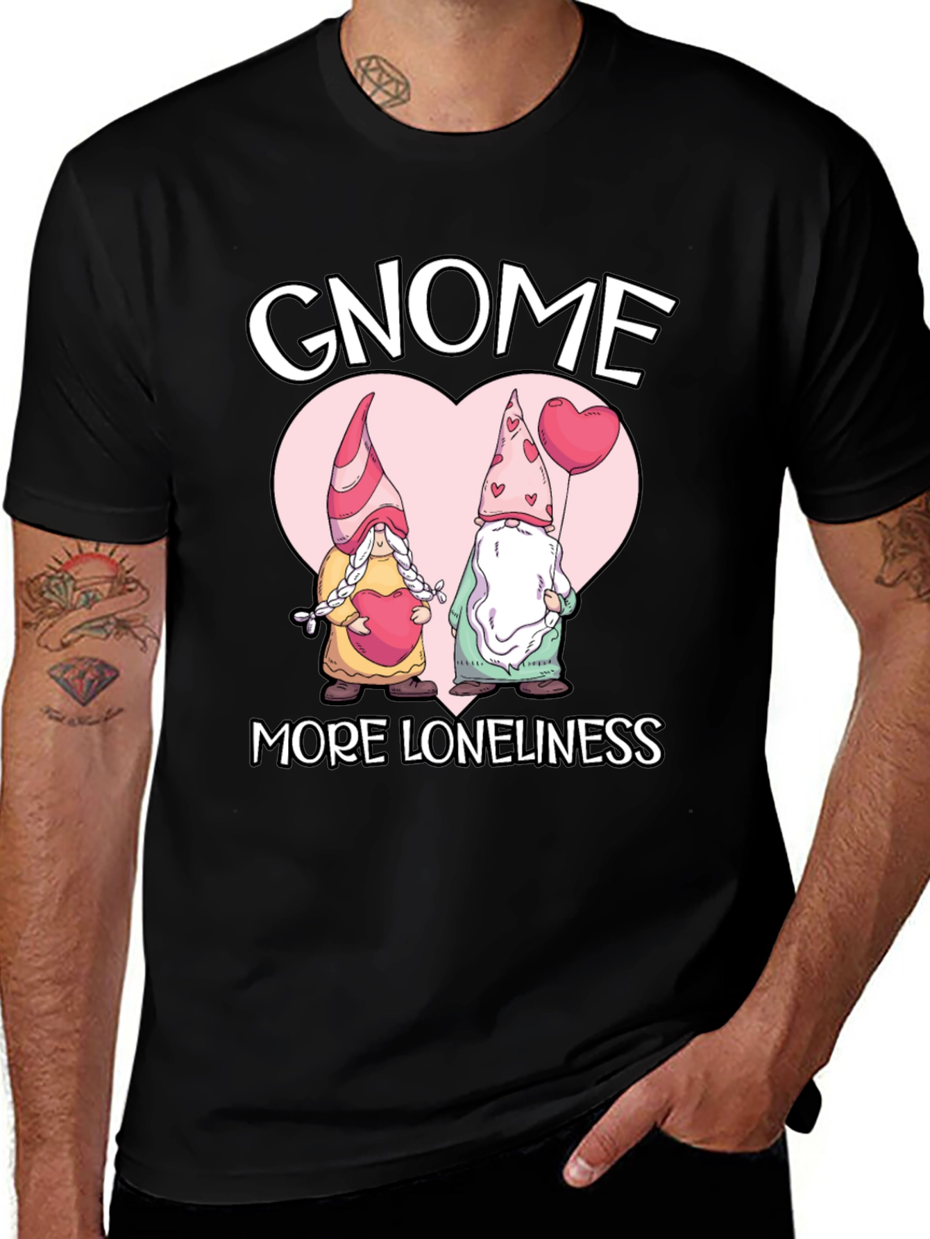Gnome More Loneliness Valentine's T-Shirt