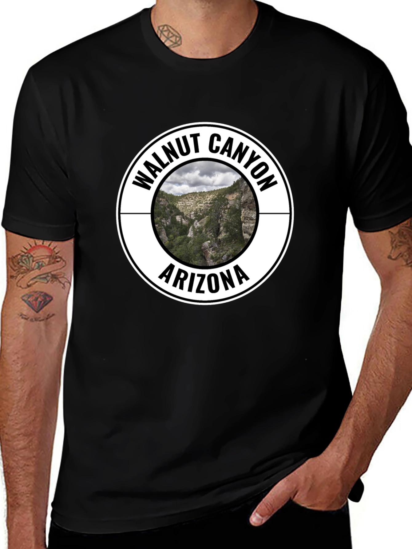 Variant 11 of Walnut Canyon Arizona T-Shirt Souvenir Travel Tee
