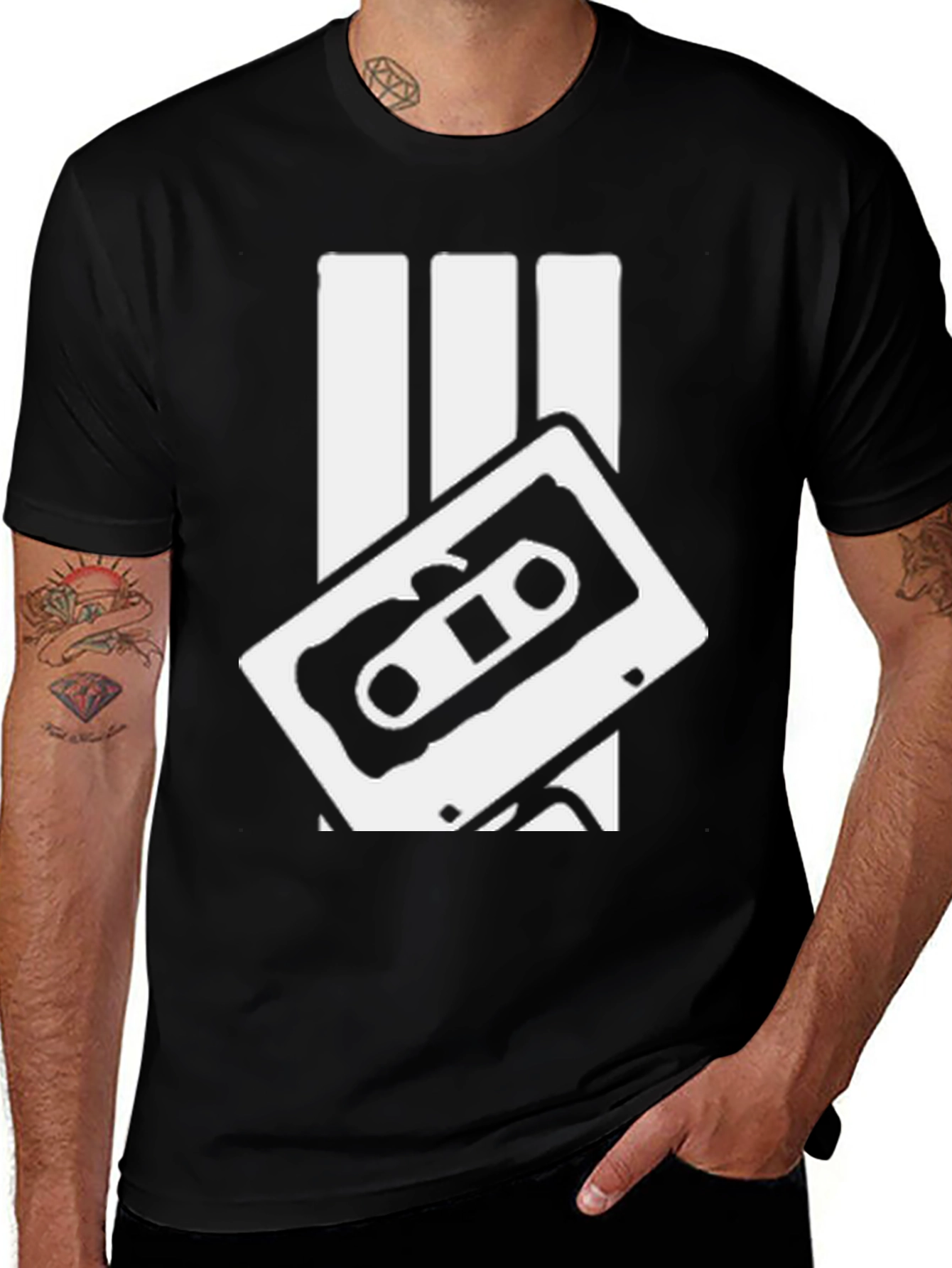 Variant 22 of Retro Mixtape Graphic T-Shirt
