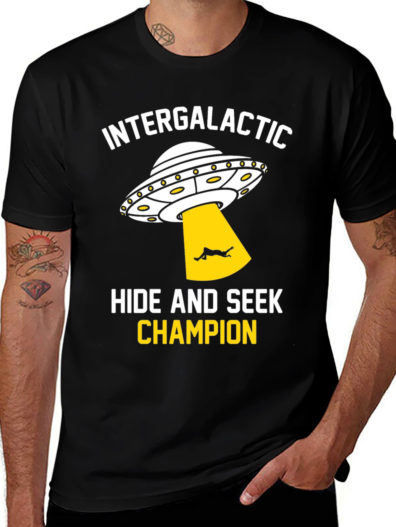 Variant 17 of Intergalactic Hide and Seek Champion T-Shirt
