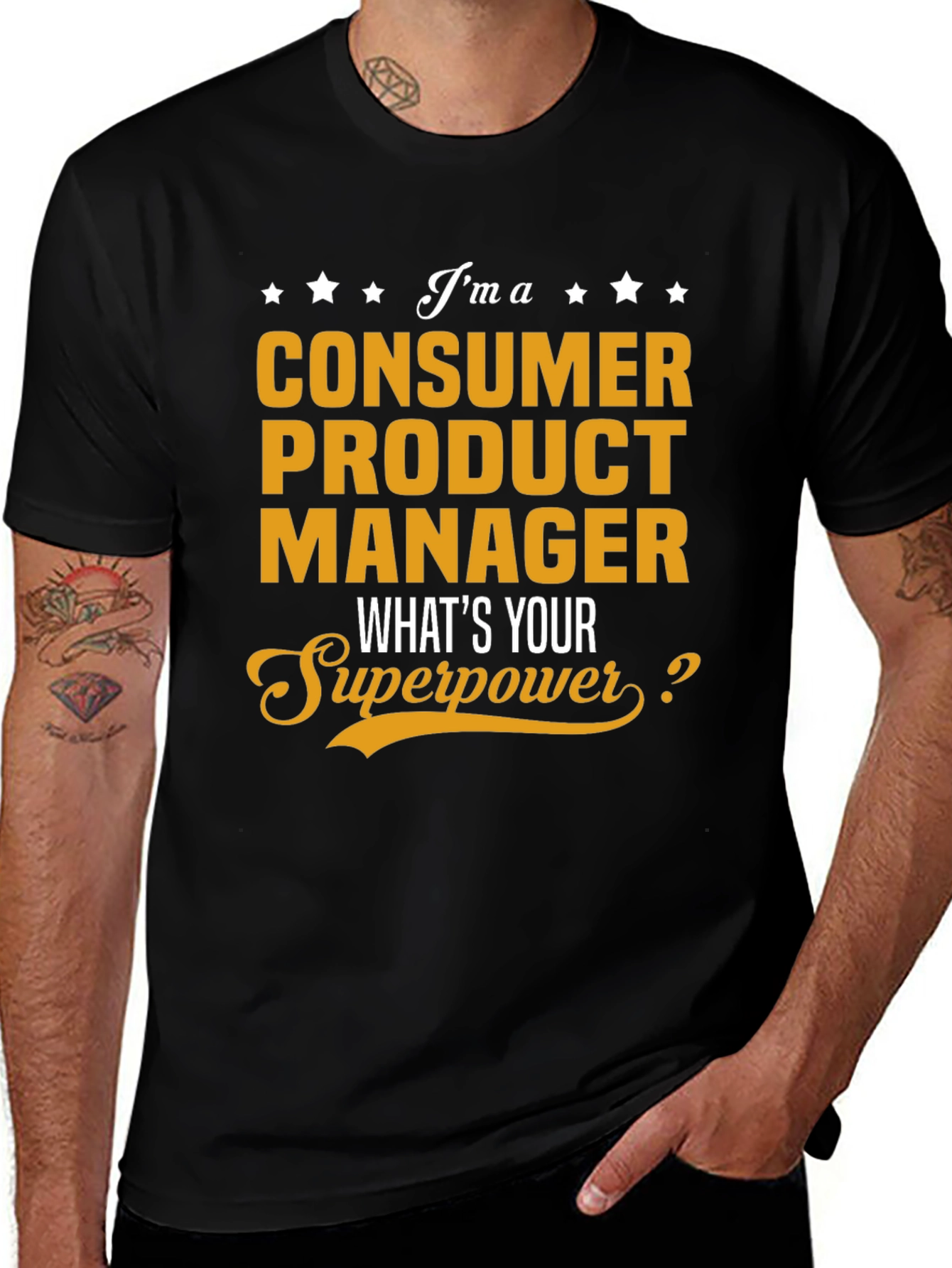 Variant 19 of Consumer Product Manager Superpower T-Shirt