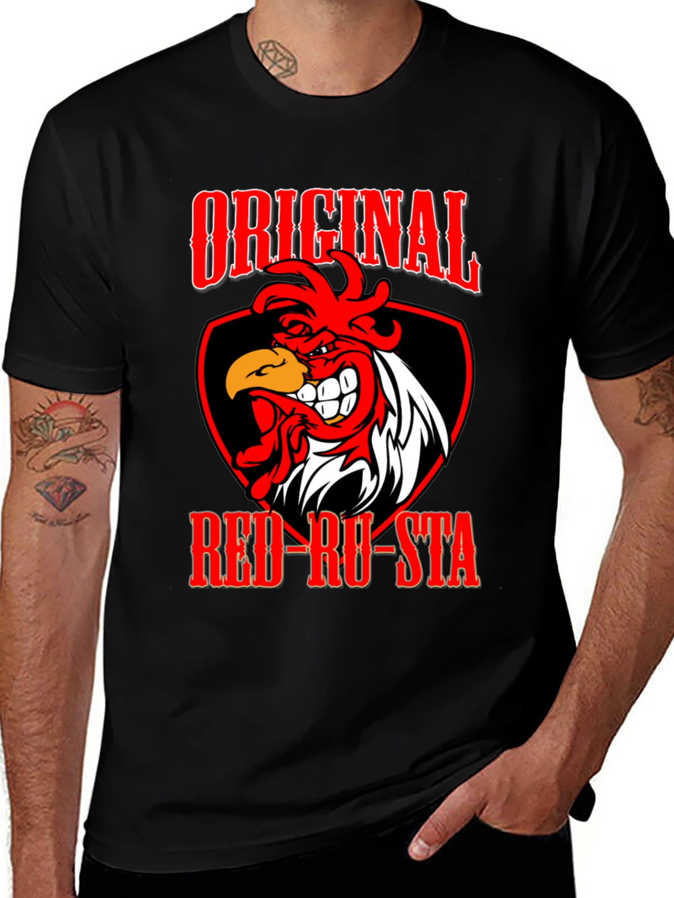 Variant 21 of Original Red-Ro-Sta Graphic T-Shirt