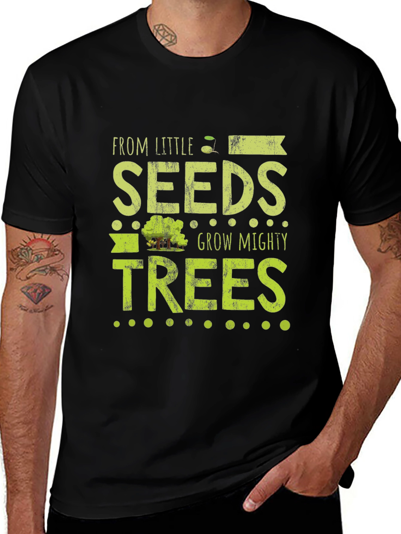 Variant 25 of From Little Seeds Grow Mighty Trees Graphic T-Shirt