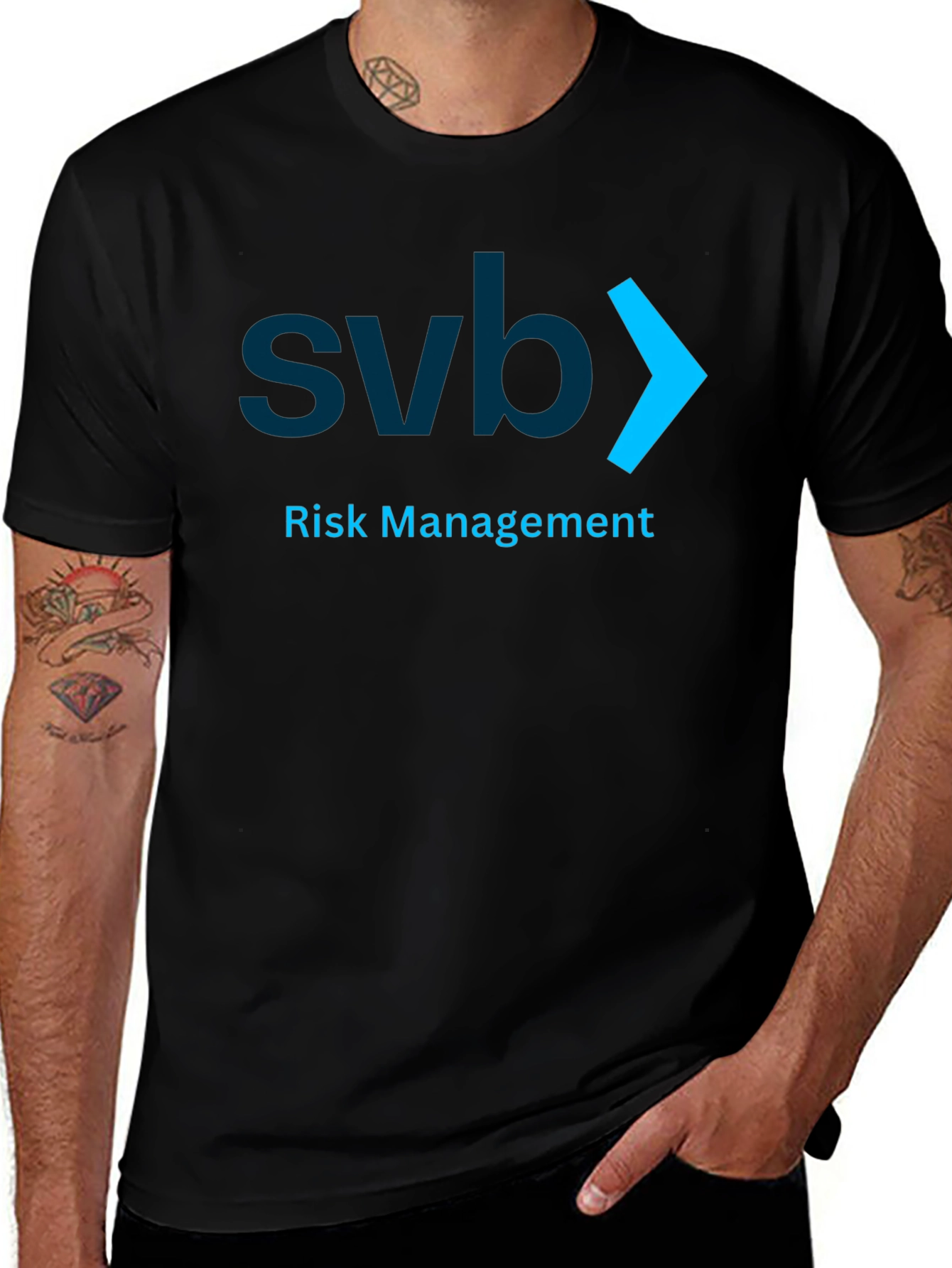 SVB Risk Management Black T-Shirt