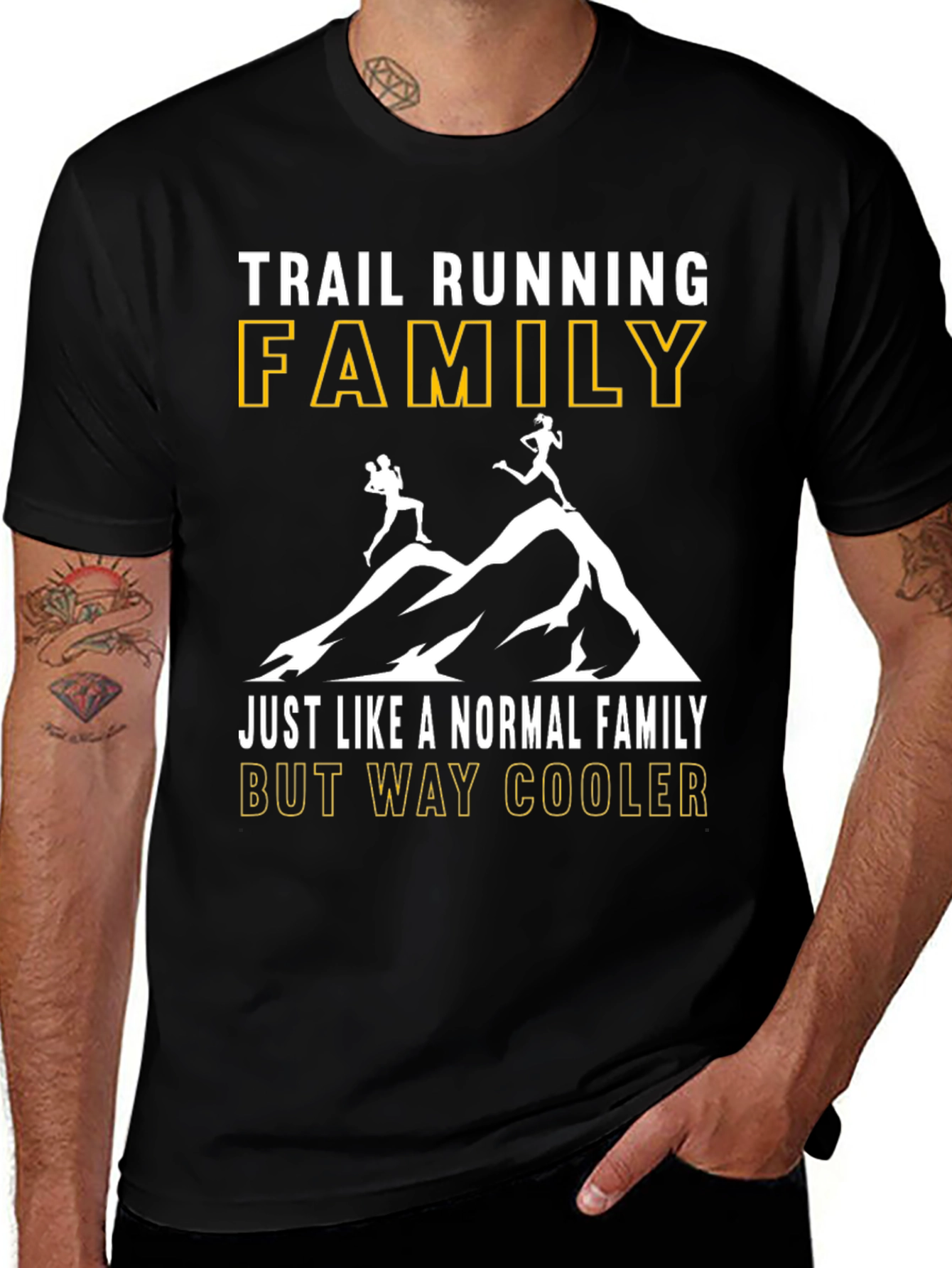 Trail Running Family T-Shirt - Cool Runner Tee