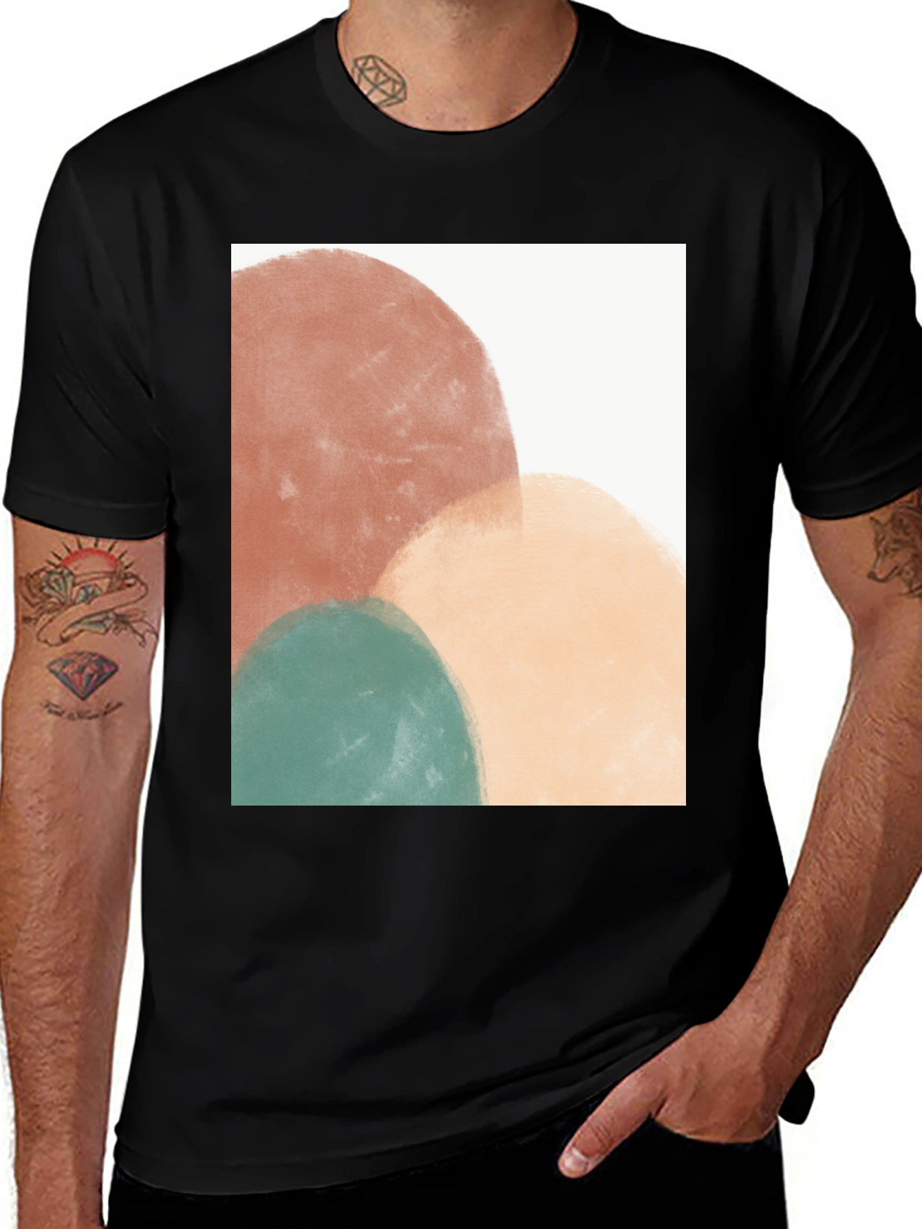 Variant 30 of Modern Abstract Art Tee