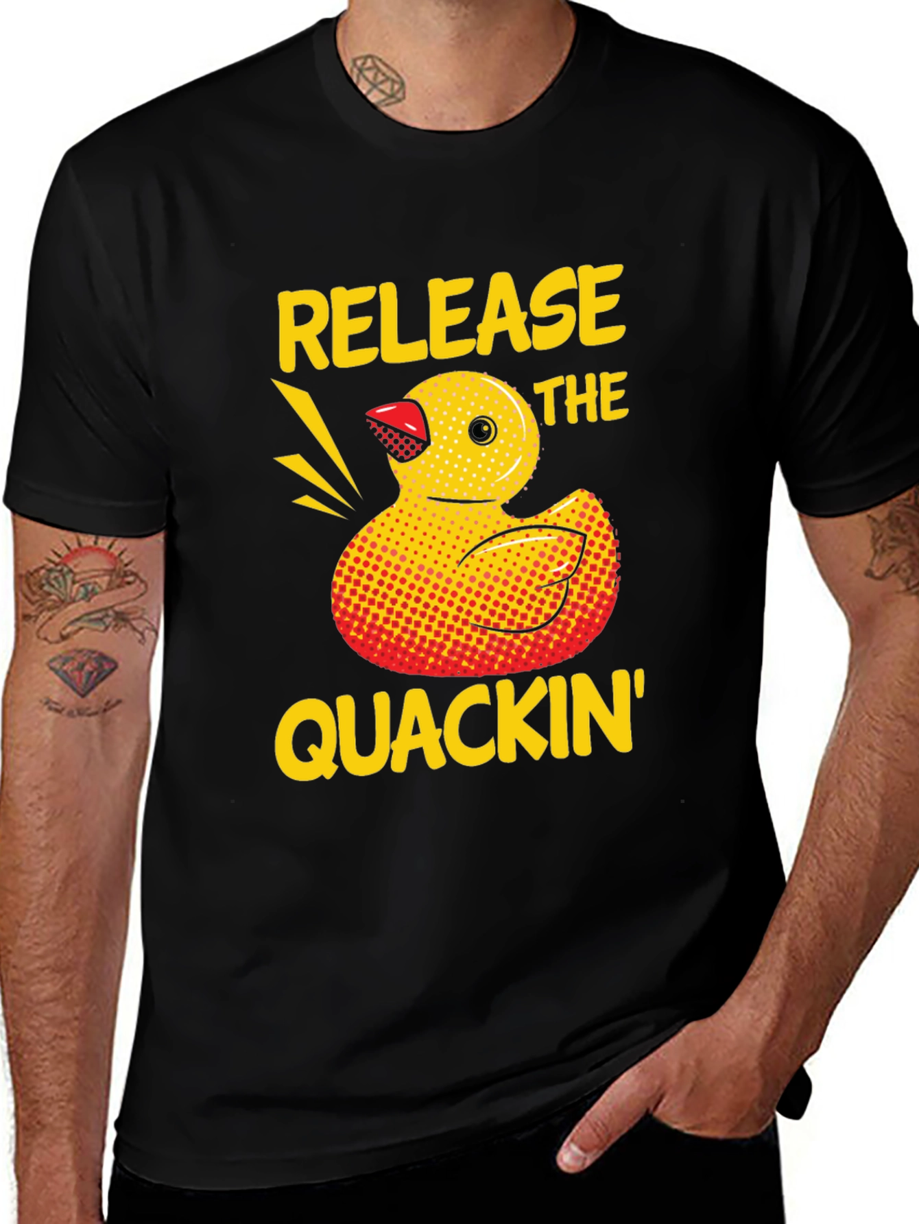 Variant 25 of Release the Quackin' Duck T-Shirt