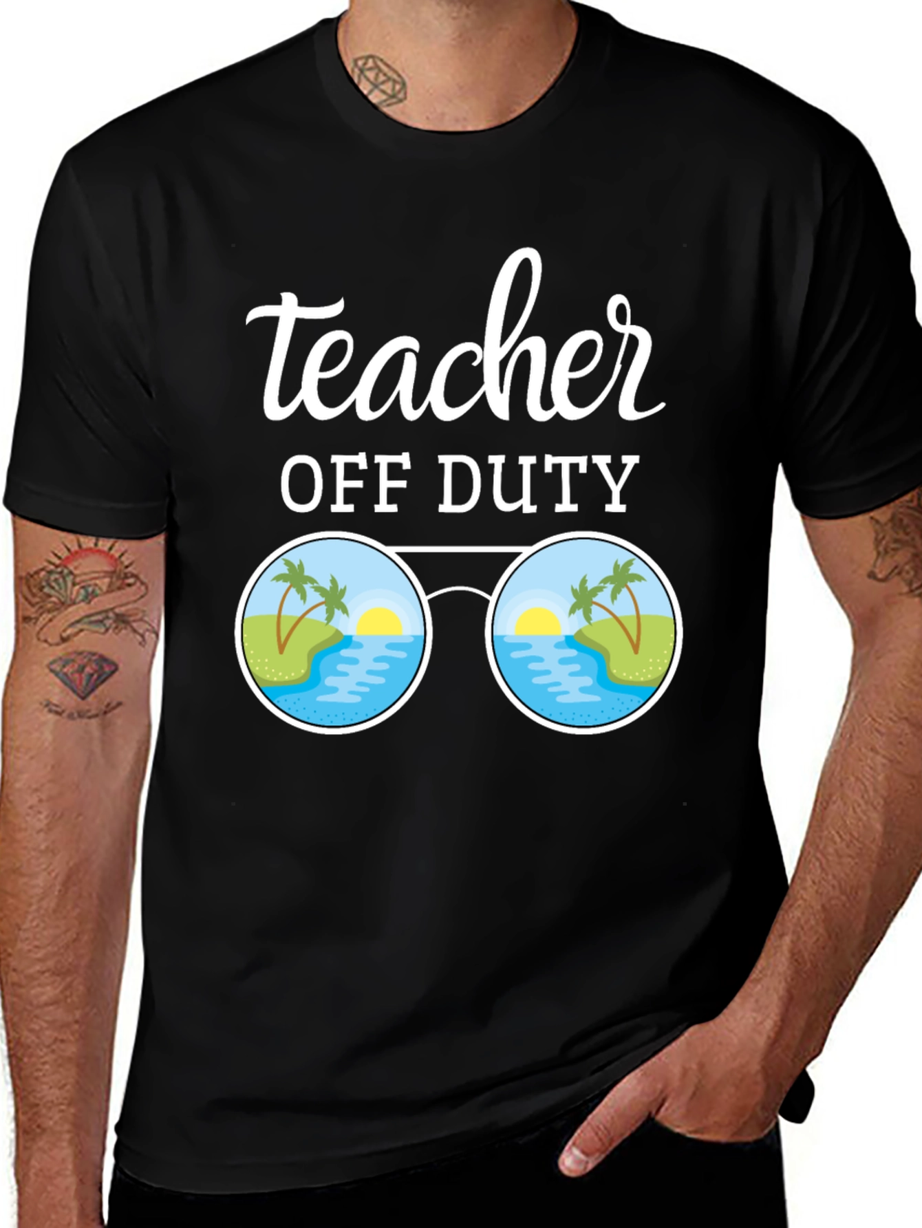 Teacher Off Duty Graphic Tee