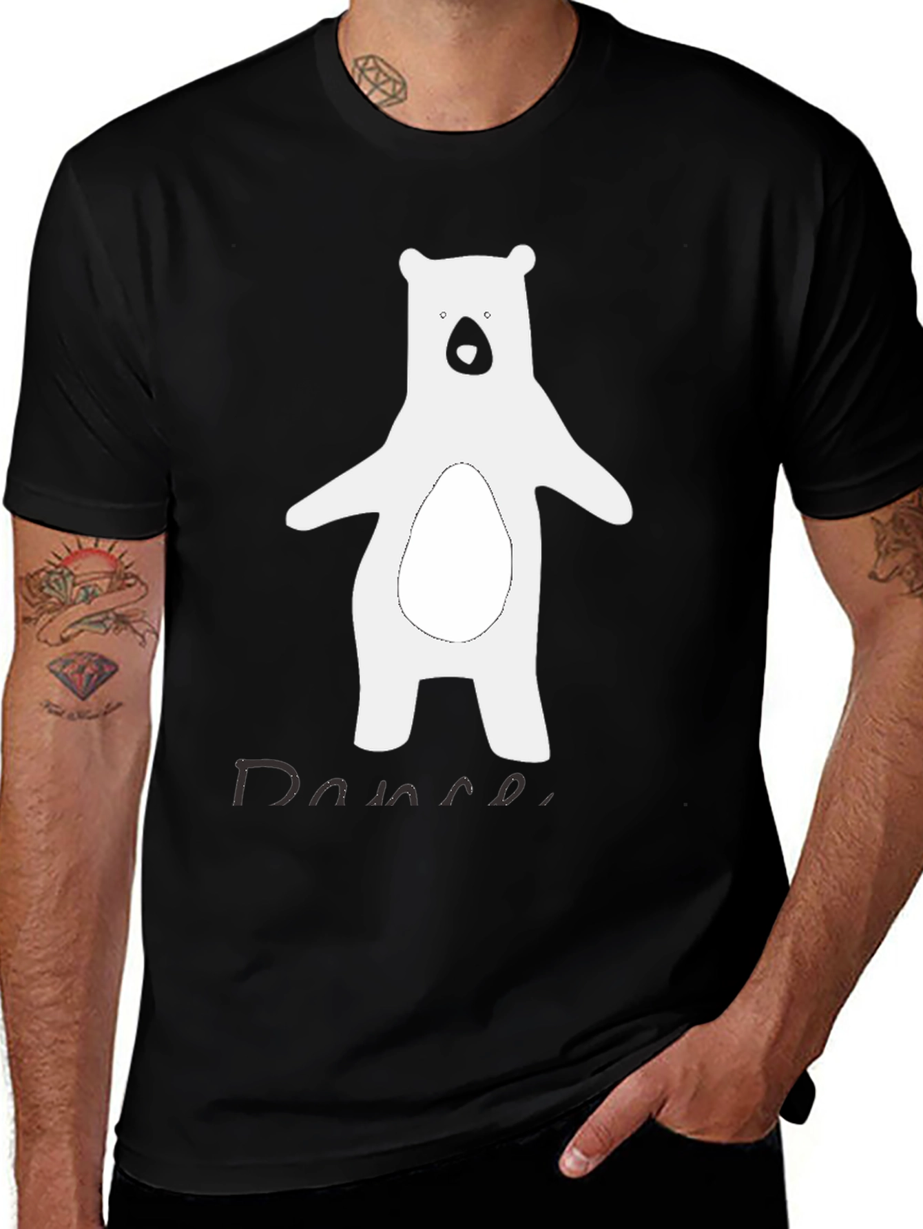Variant 28 of Black Bear Graphic Tee