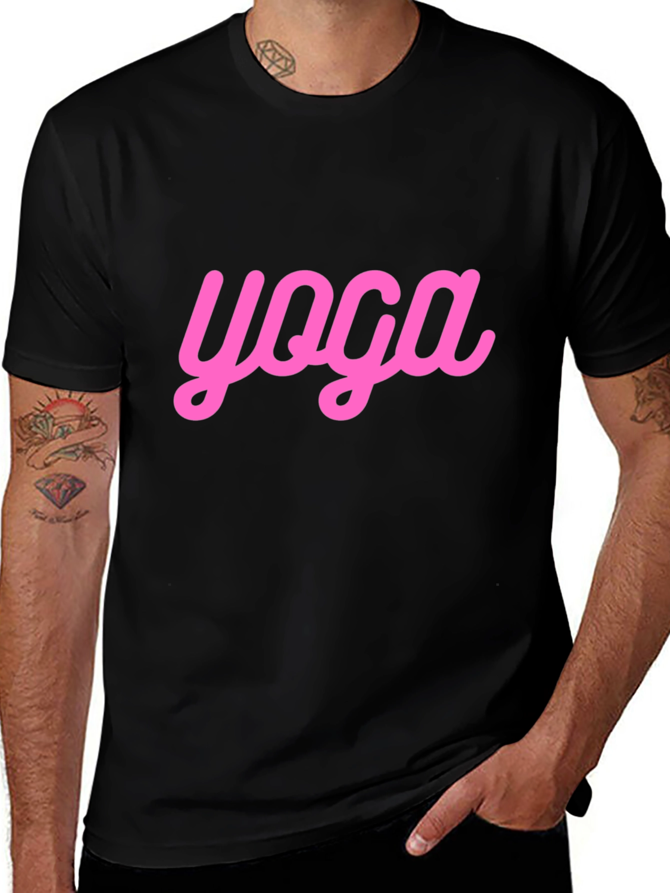 Variant 8 of Yoga Graphic Tee - Stylish & Comfortable