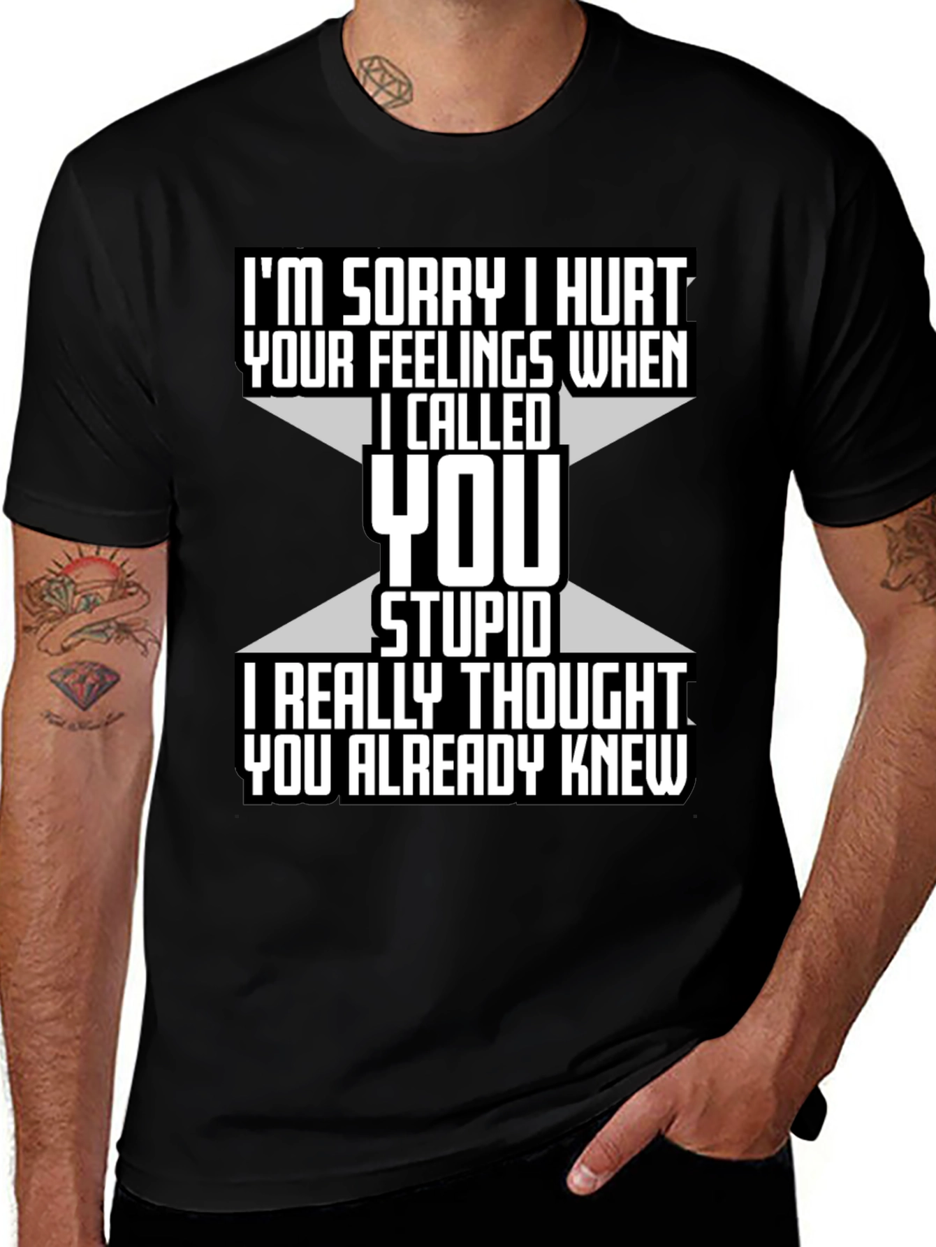 Variant 26 of Funny "I'm Sorry I Hurt Your Feelings" T-Shirt