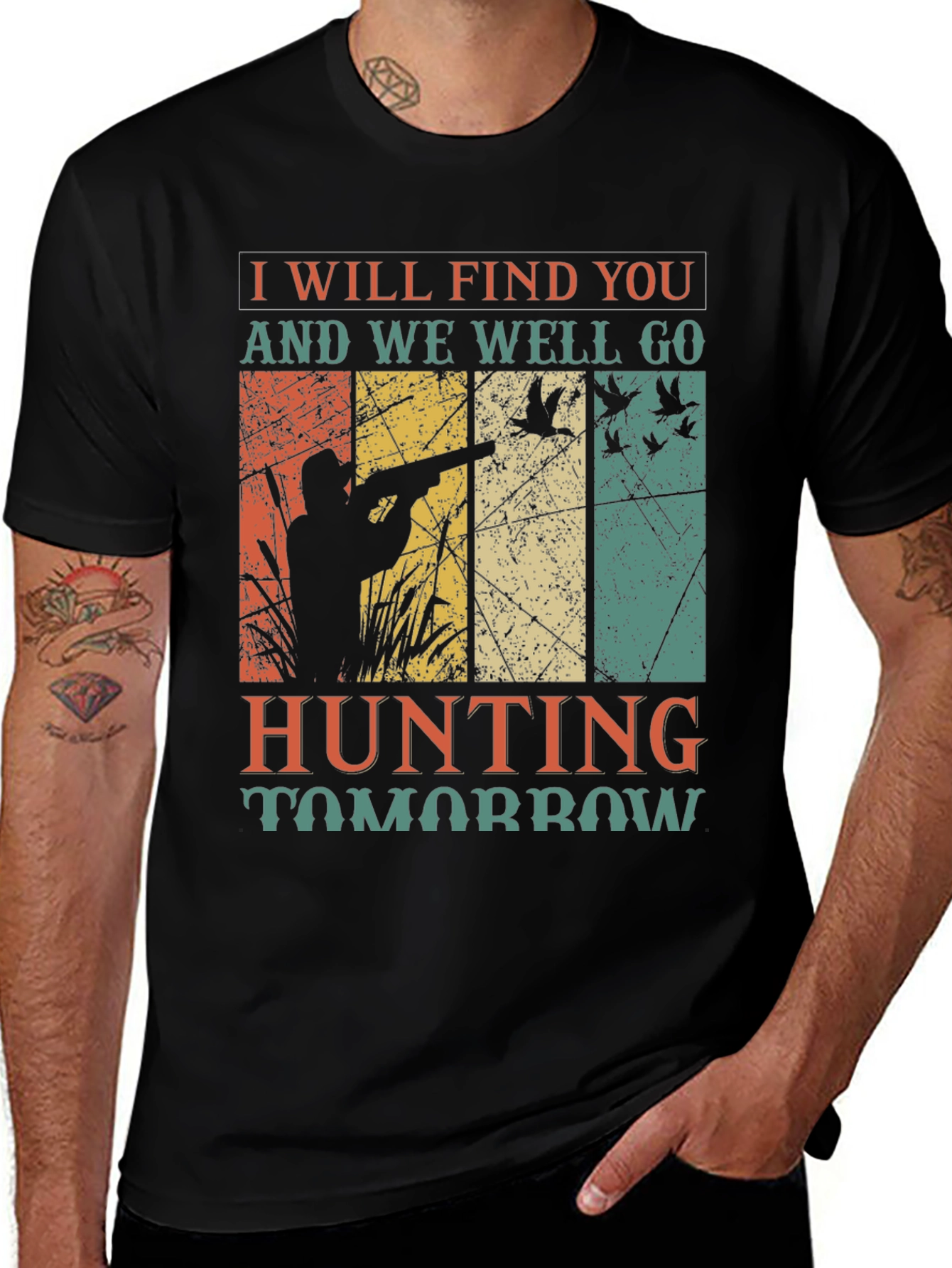 Variant 6 of Hunting Tomorrow Graphic T-Shirt
