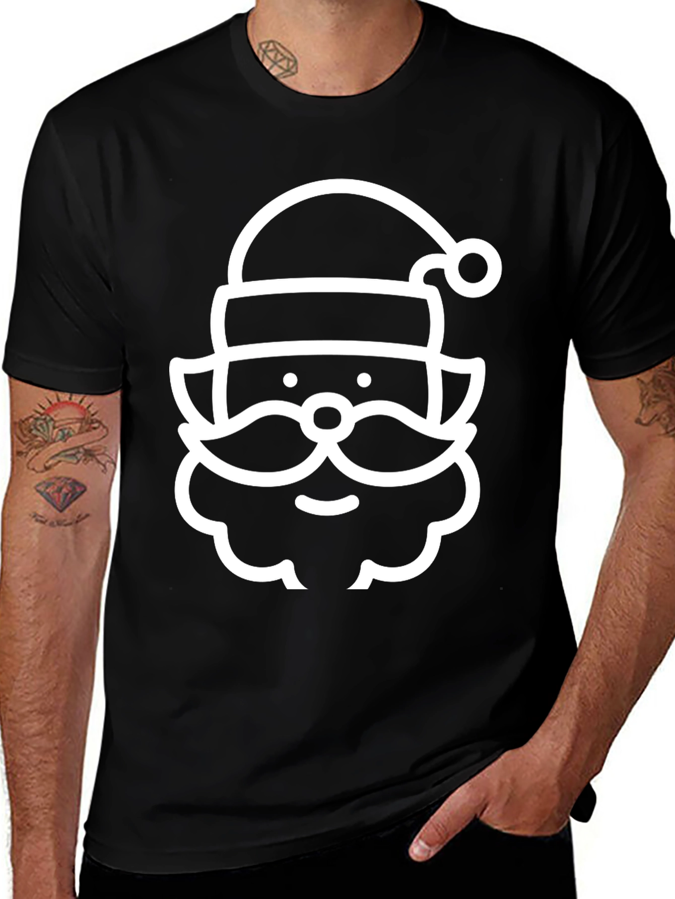 Variant 16 of Santa Graphic Tee