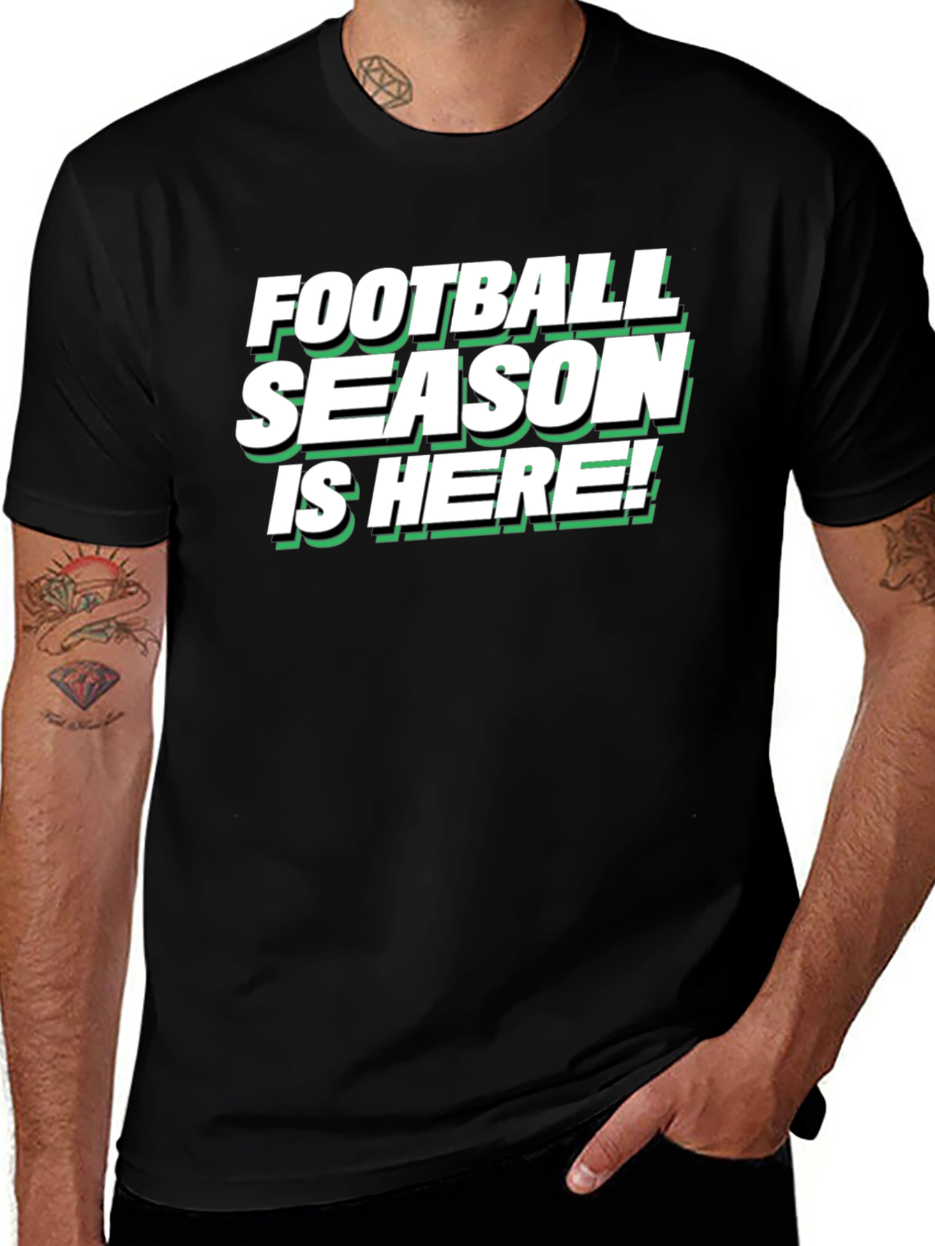 Variant 9 of Football Season Is Here T-Shirt