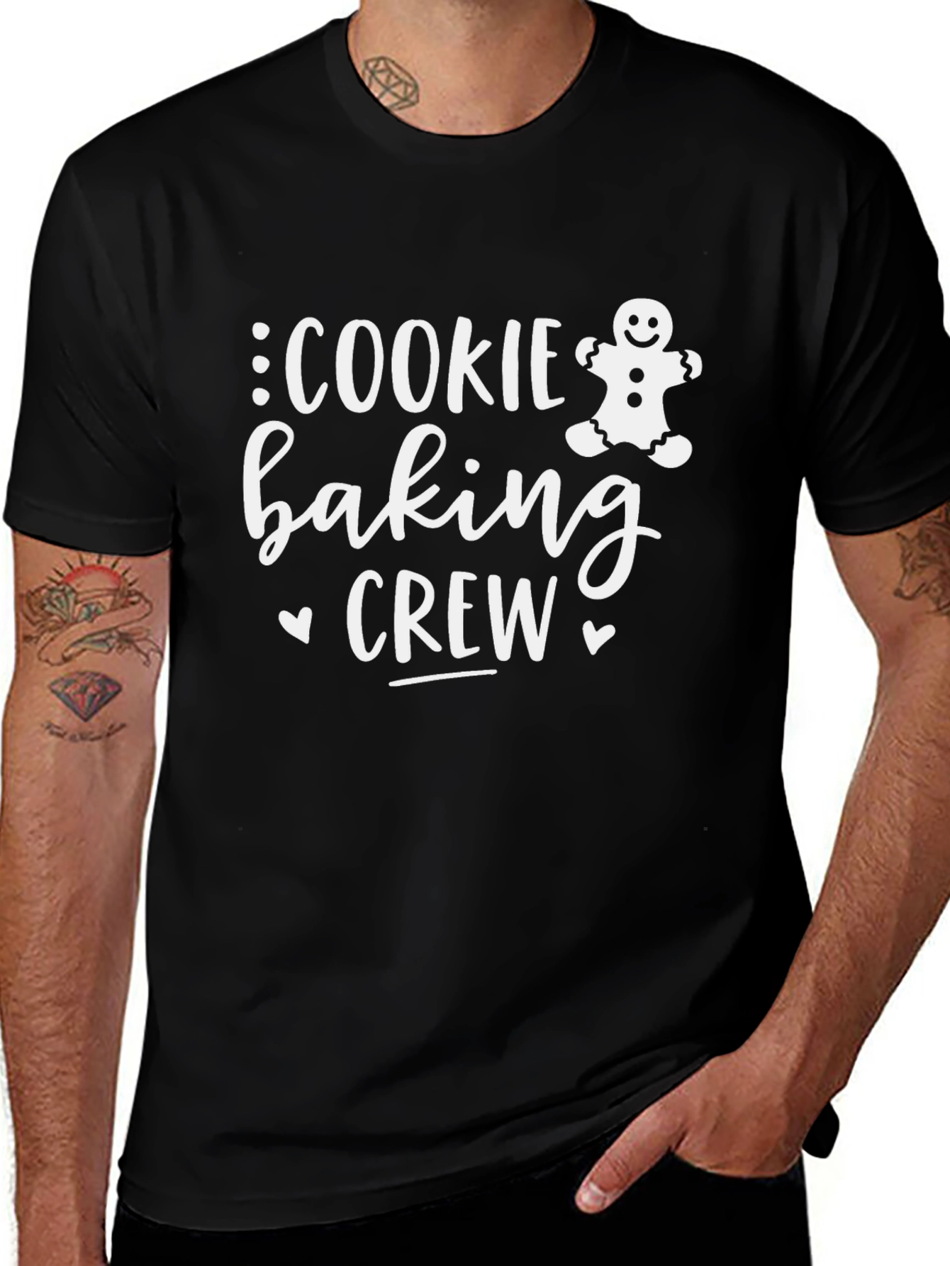 Variant 18 of Cookie Baking Crew T-Shirt - Holiday Apparel