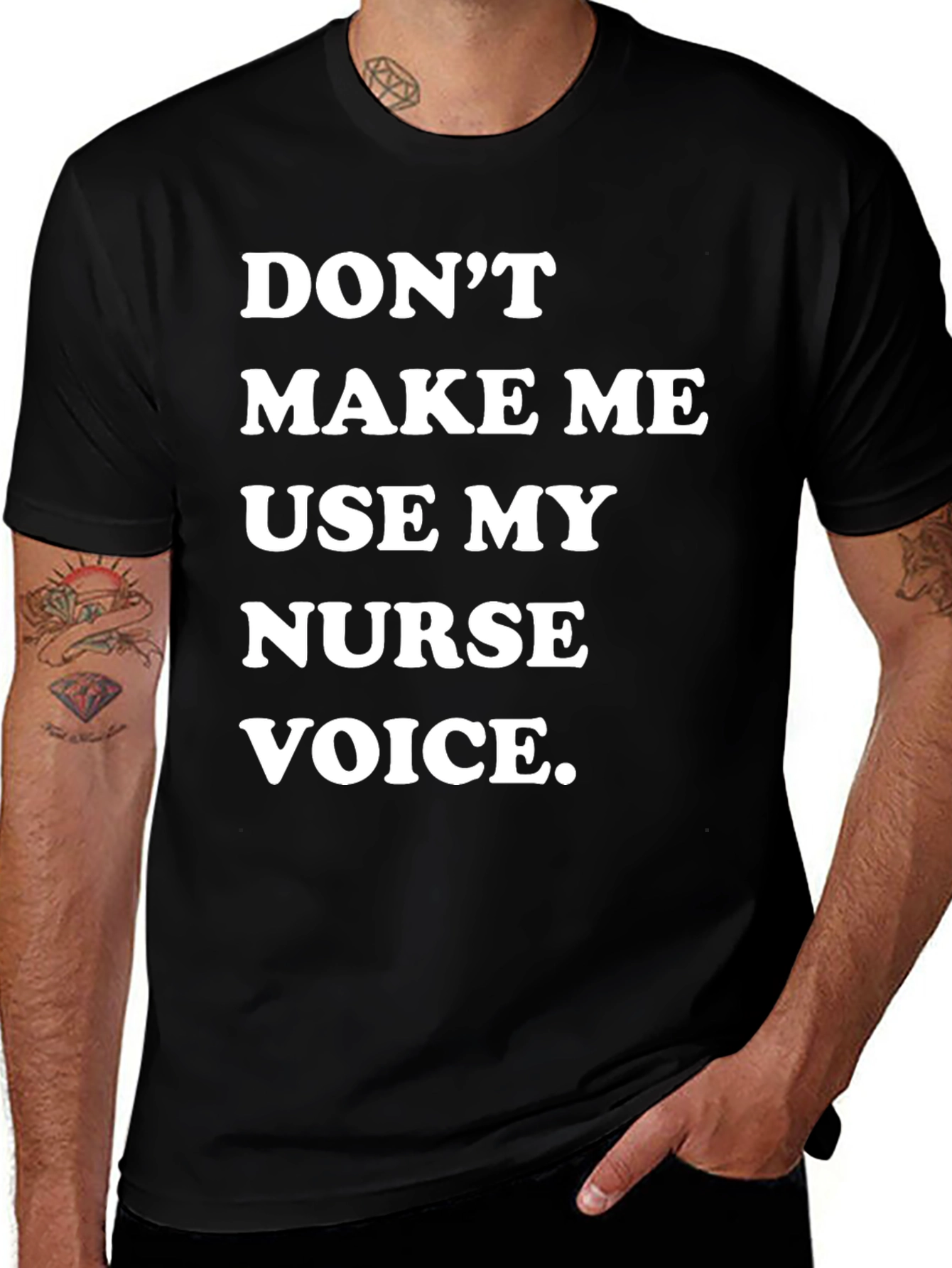 Variant 26 of Nurse Voice T-Shirt - Funny Nurse Gift