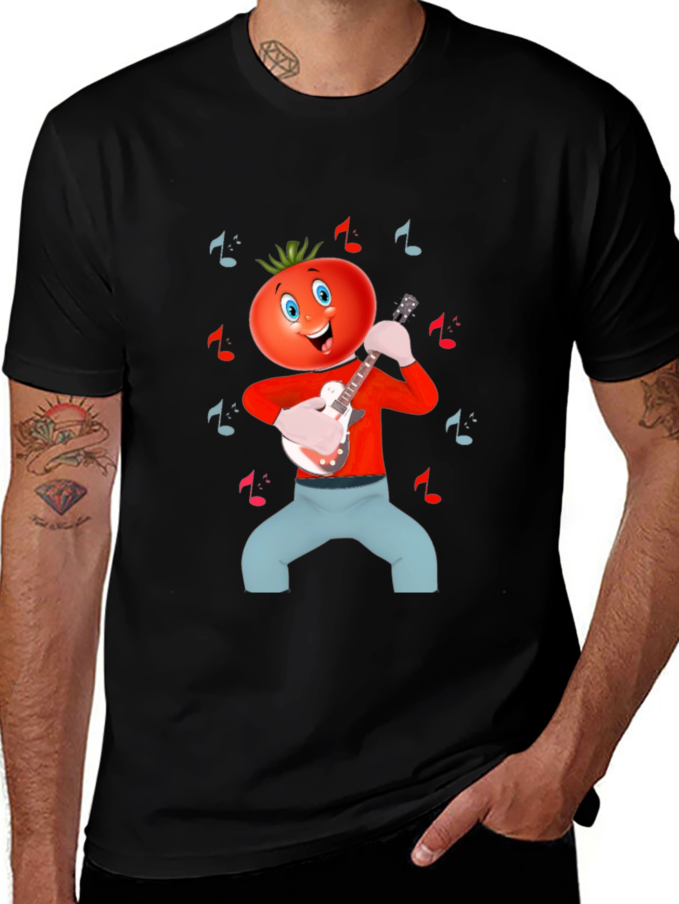 Variant 23 of Tomato Musician Graphic Tee