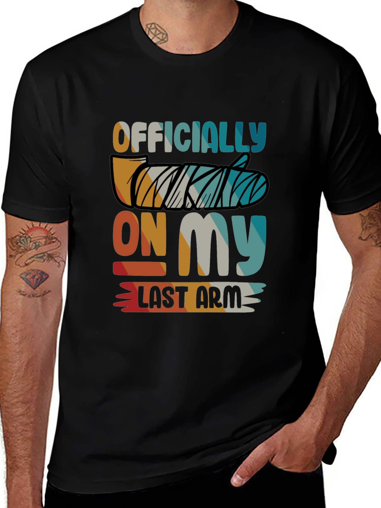 Variant 14 of Officially On My Last Arm T-Shirt
