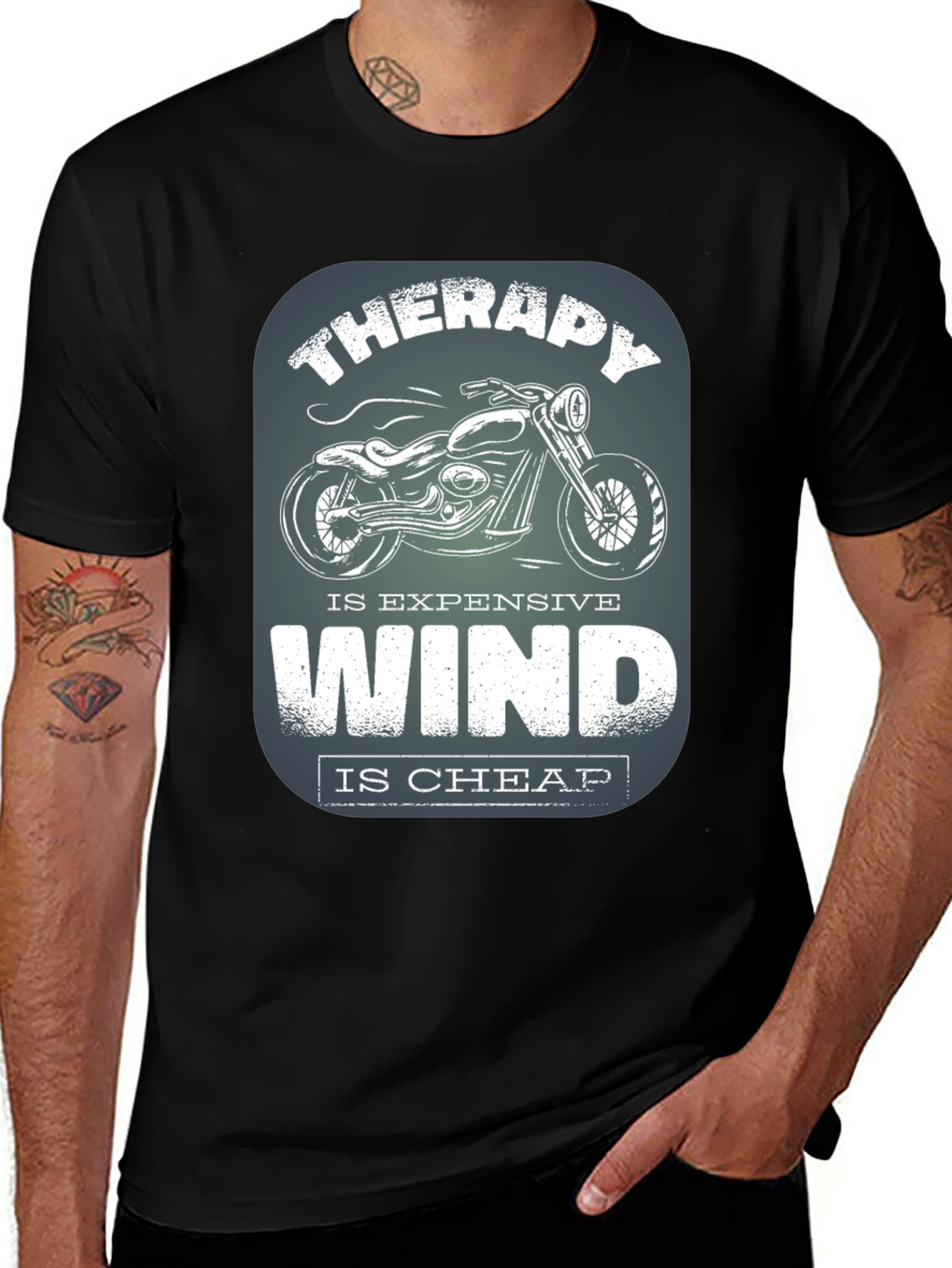 Variant 25 of Therapy is Expensive Wind is Cheap Graphic Tee