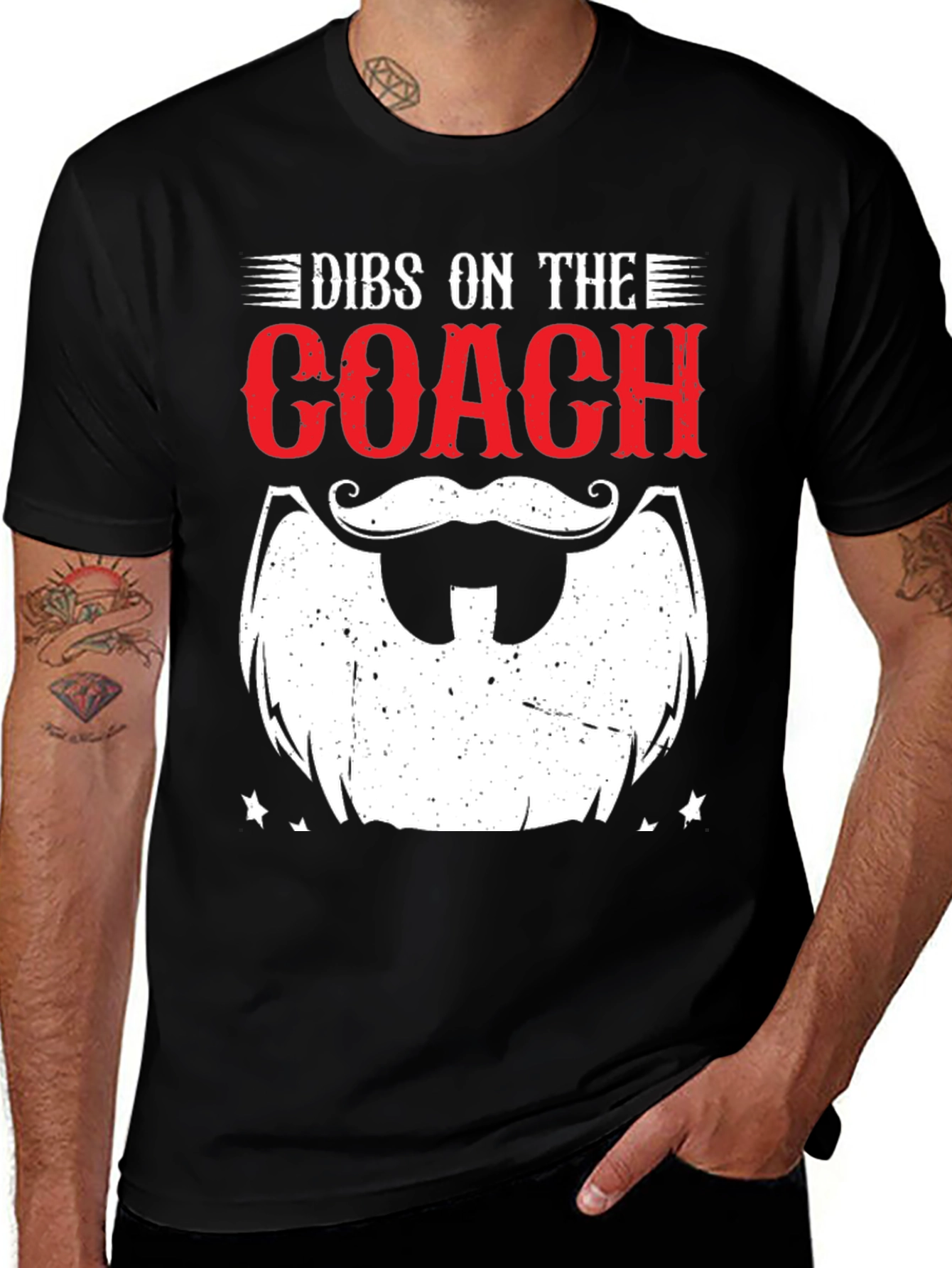 Variant 5 of Dibs on the Coach Graphic T-Shirt